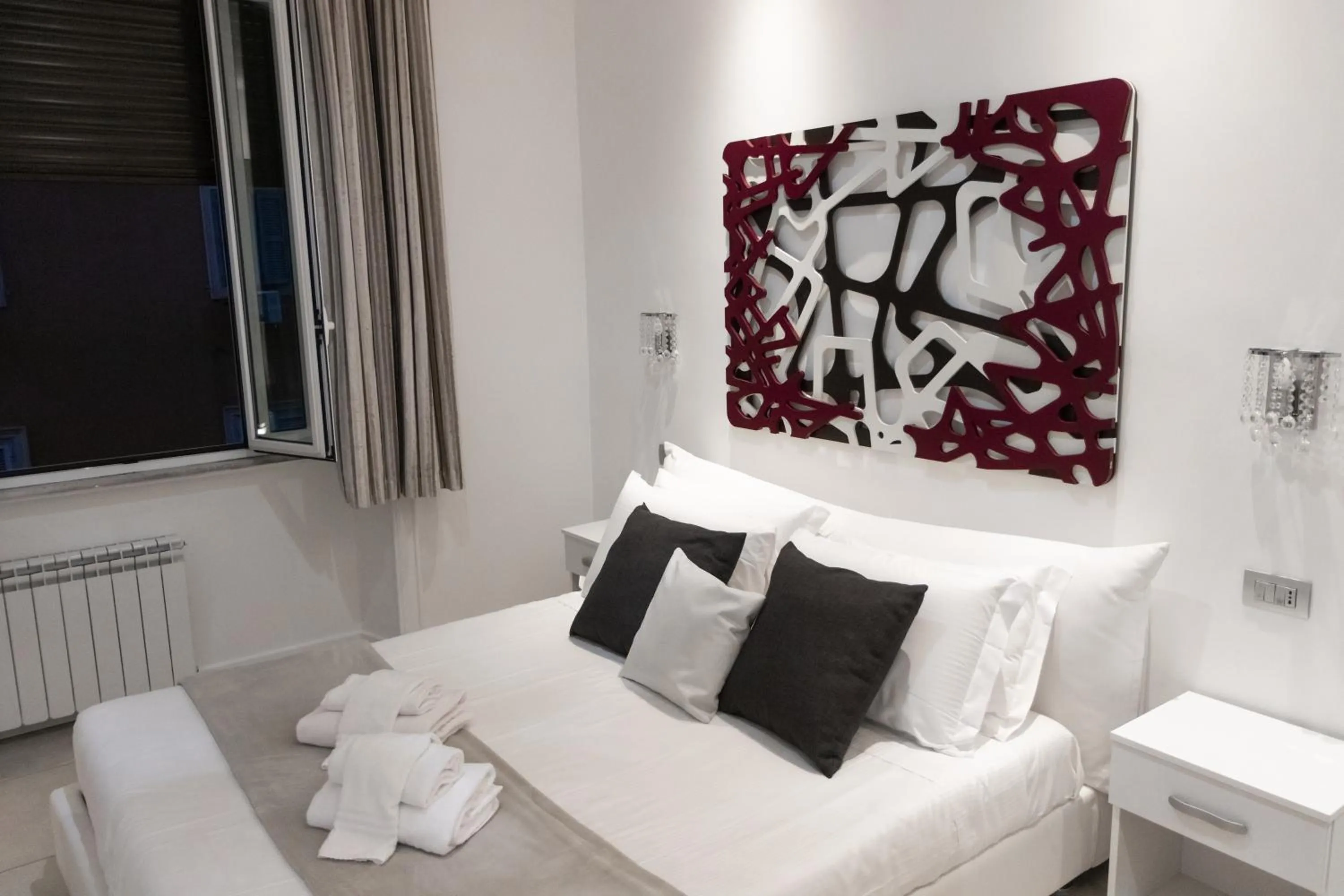 Bed in Vatican Grand Suite