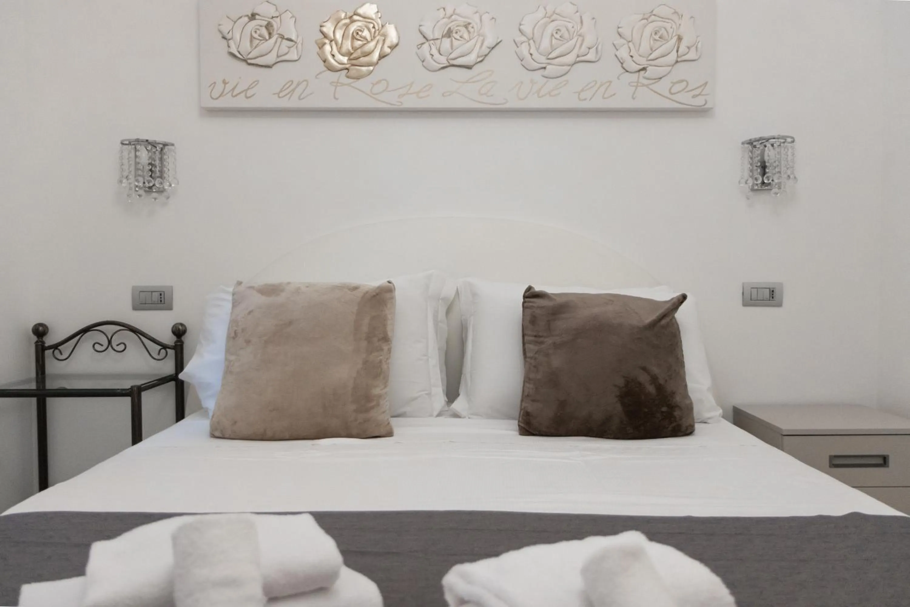 Bed in Vatican Grand Suite