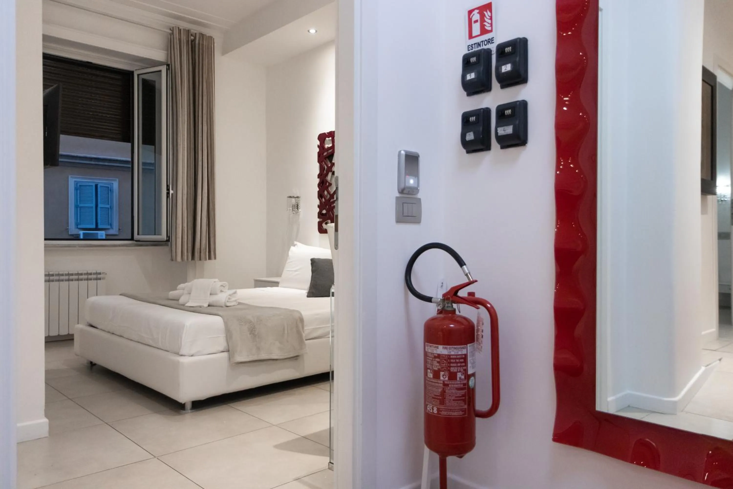 Bed in Vatican Grand Suite