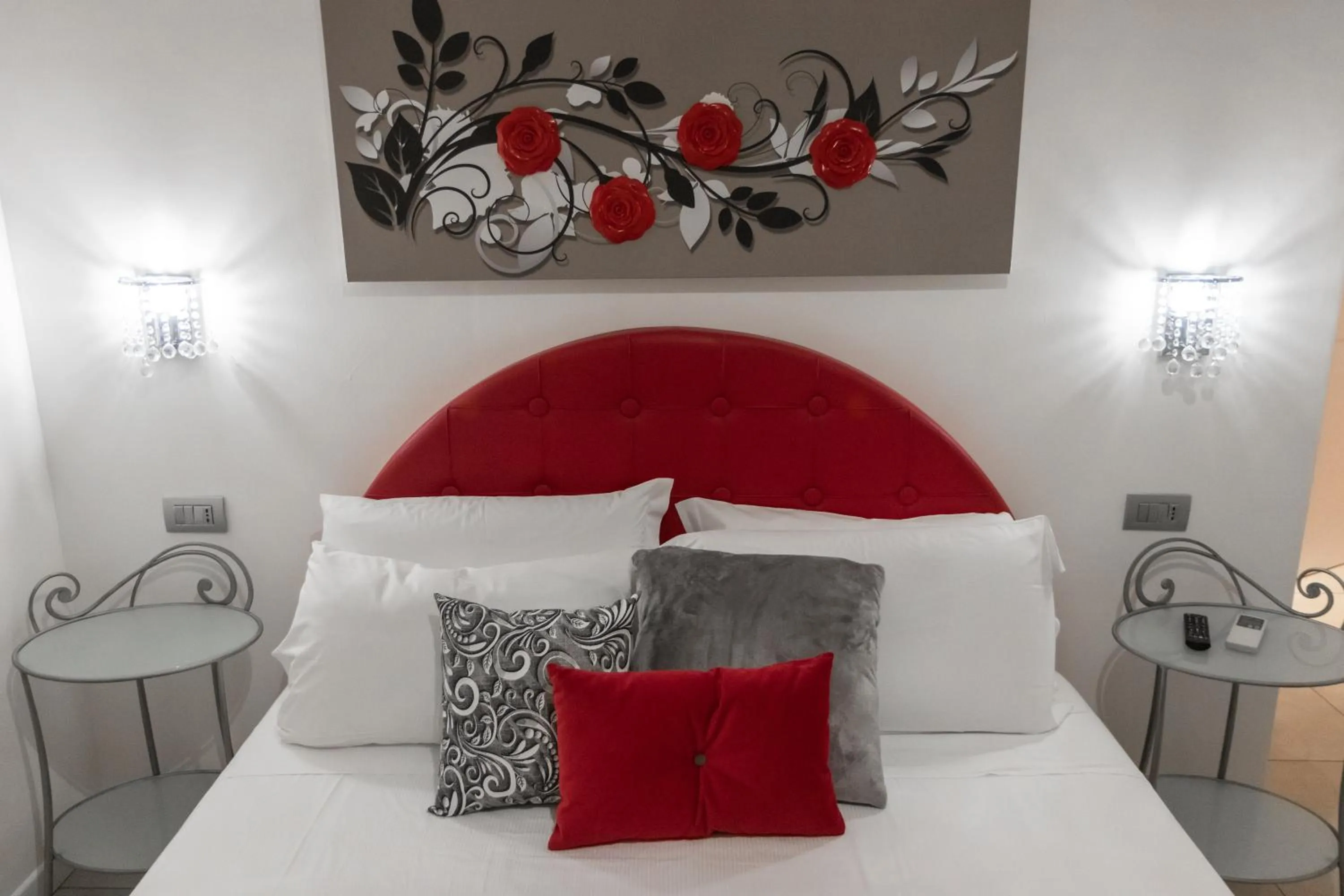 Bed in Vatican Grand Suite