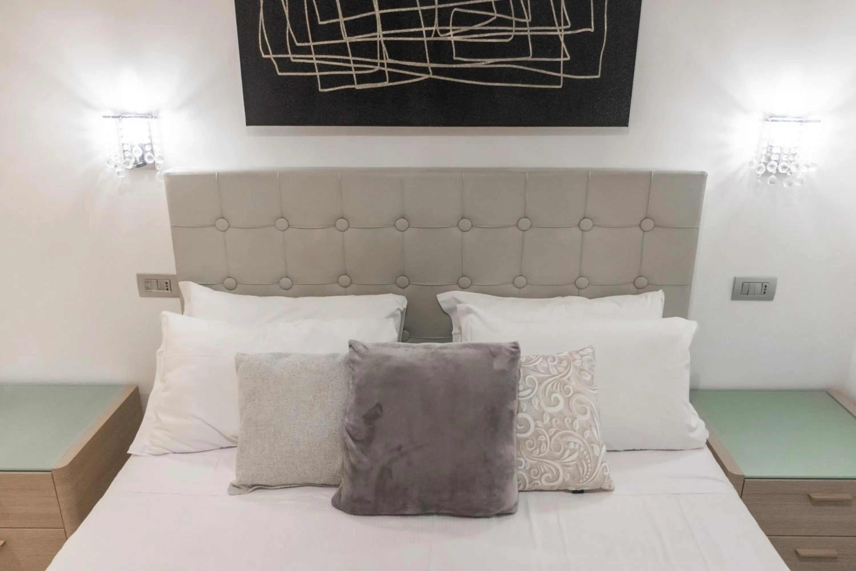 Bed in Vatican Grand Suite