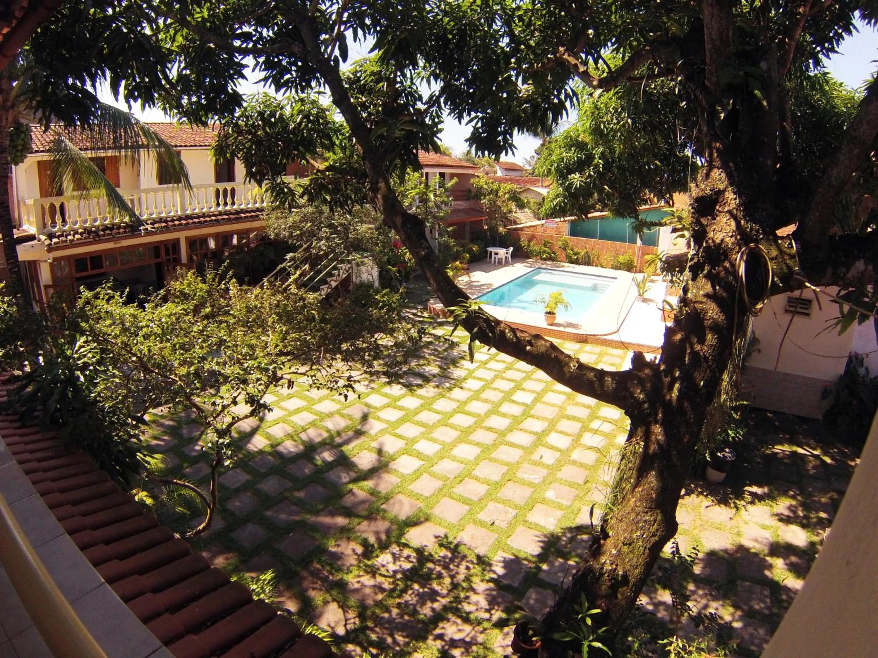 Garden view in Pousada Manga Rosa- Arraial