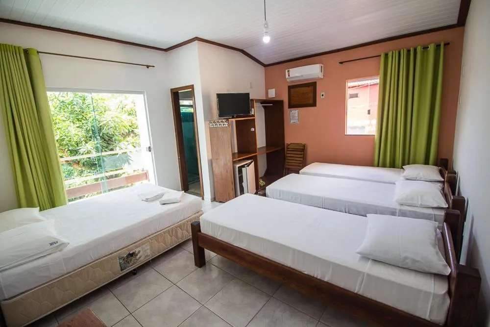 Bedroom, Bed in Pousada Manga Rosa- Arraial