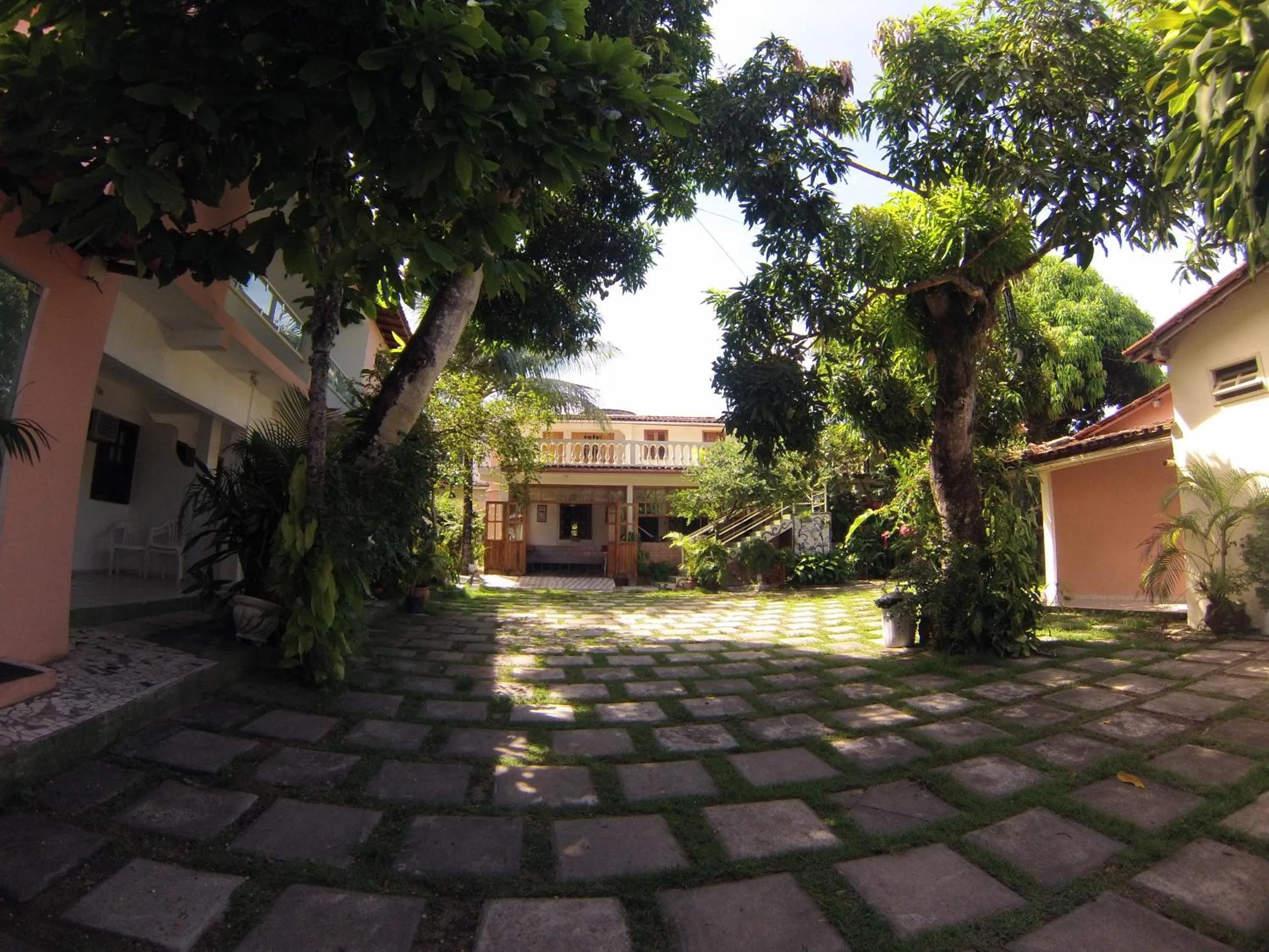 Garden view in Pousada Manga Rosa- Arraial
