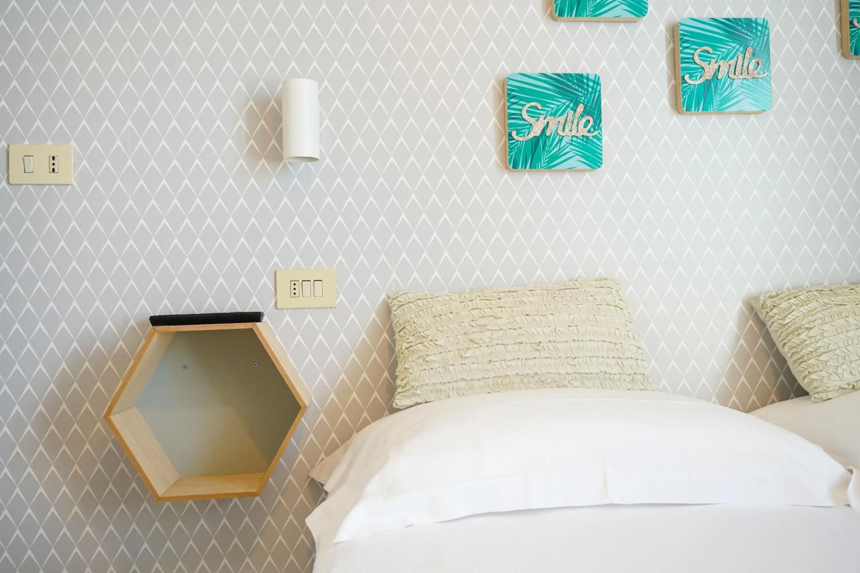 Bedroom, Bed in Hotel Rex