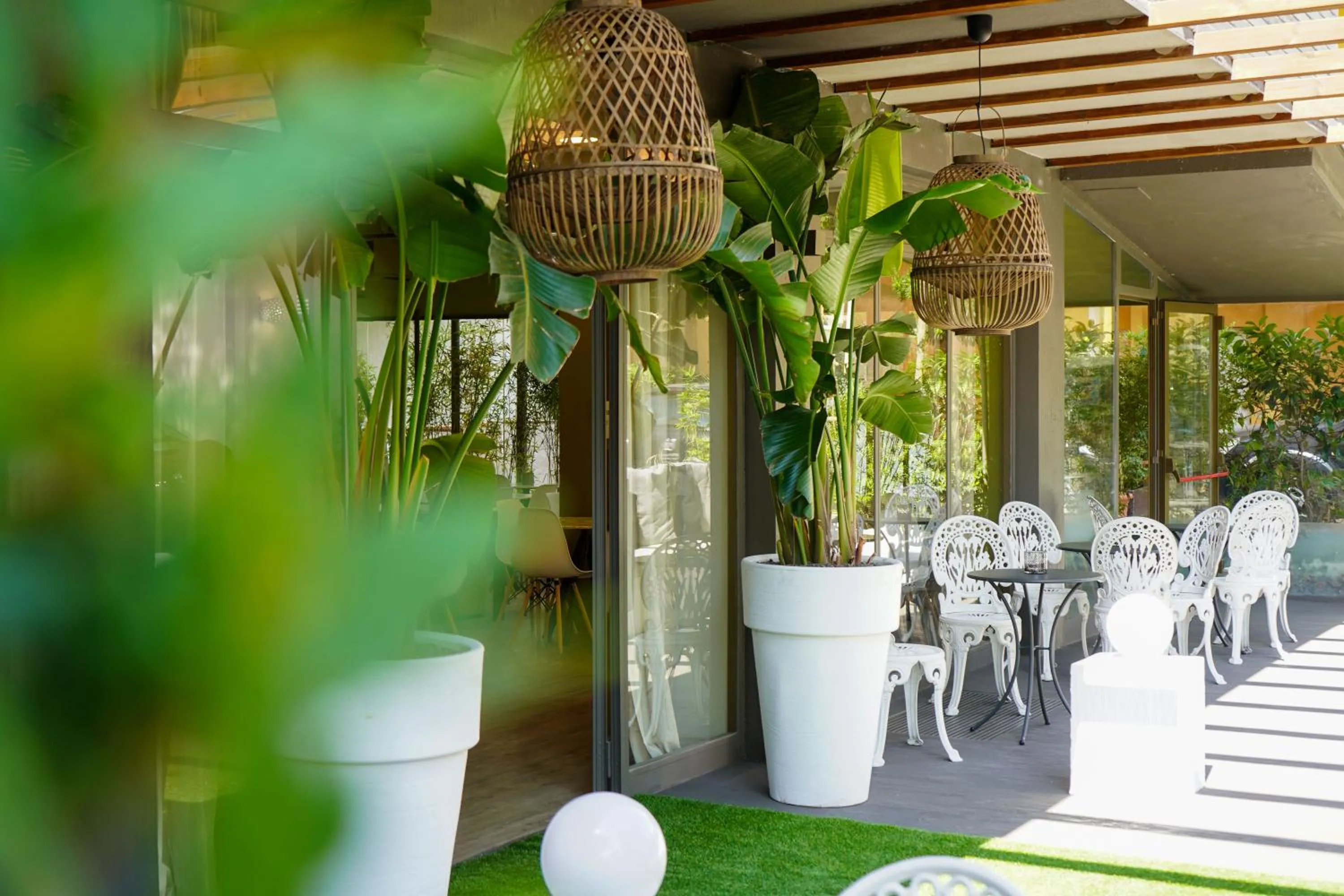 Facade/entrance in Hotel Rex