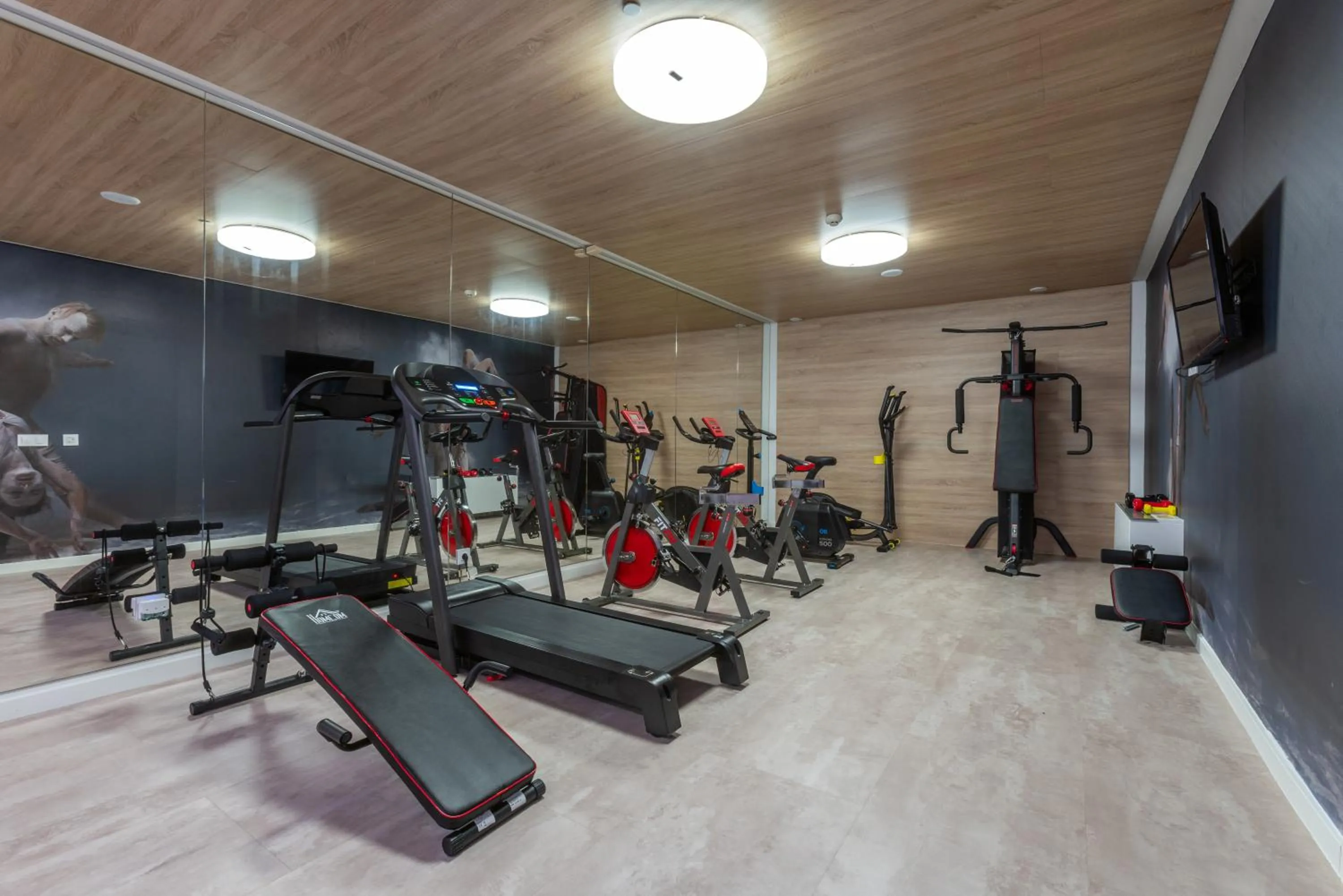 Fitness centre/facilities in Hotel Las Arenas