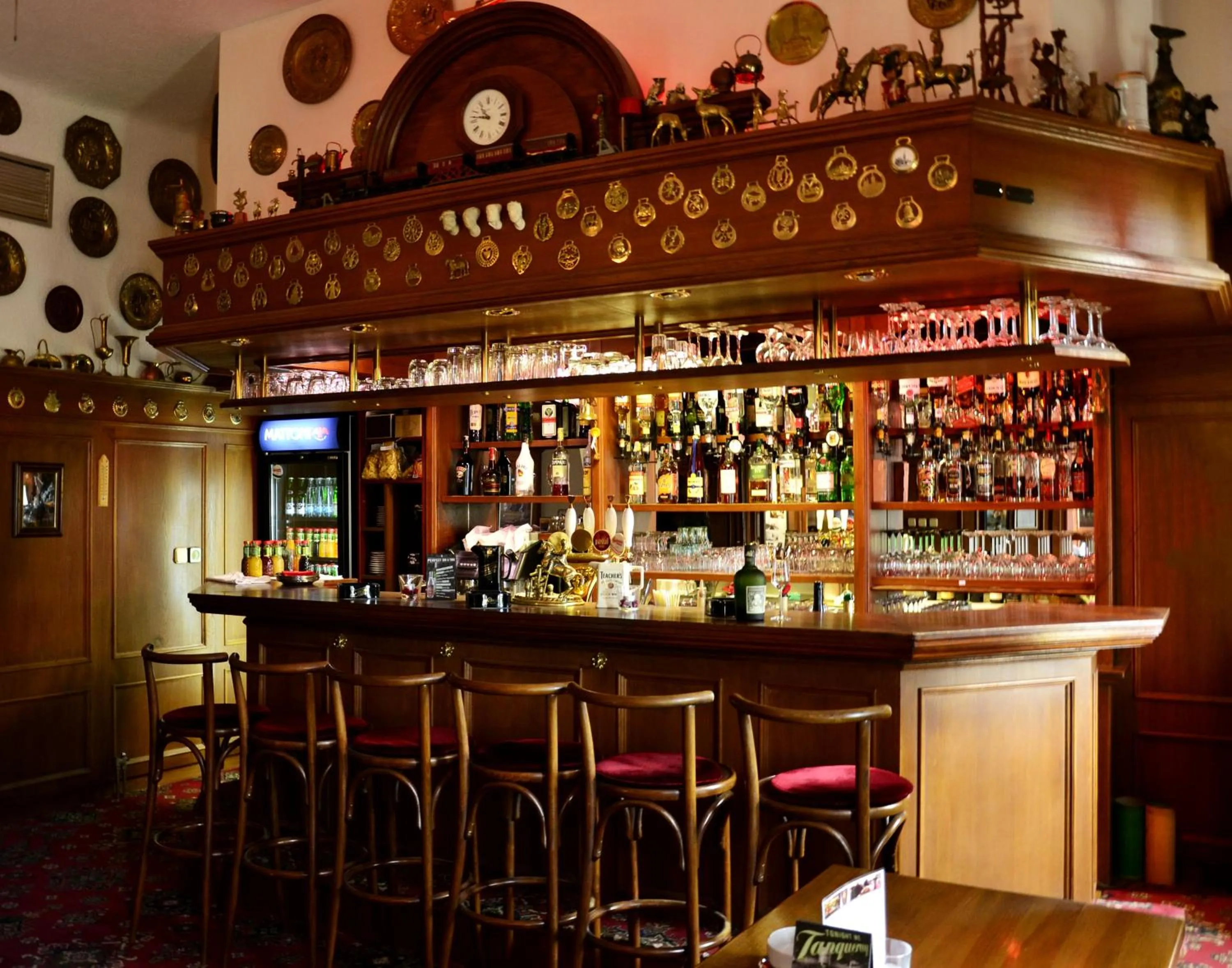 Lobby or reception in Hotel Drnholec