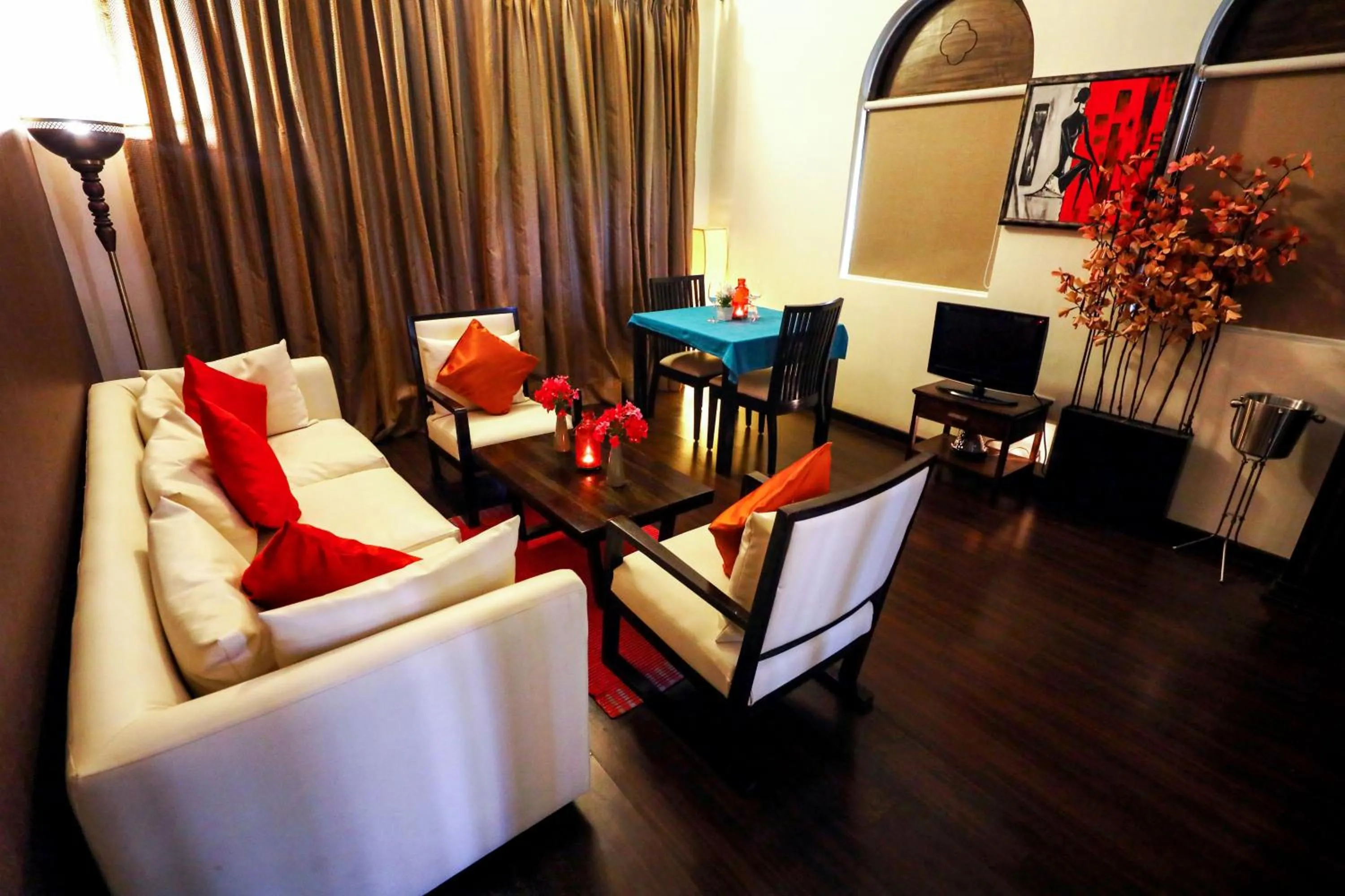 Living room in Blue Ocean The Fern Resort & Spa Ganpatipule