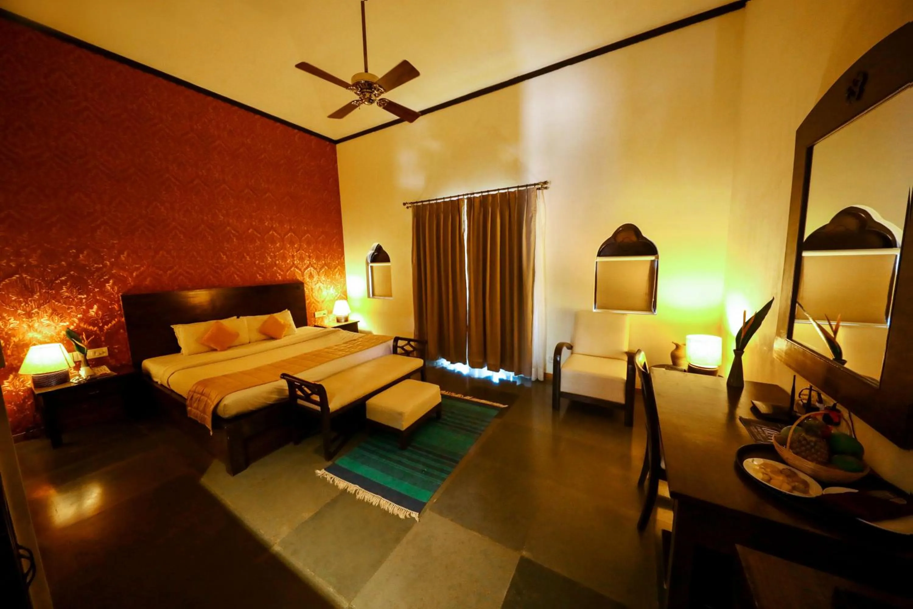 Photo of the whole room, Bed in Blue Ocean The Fern Resort & Spa Ganpatipule