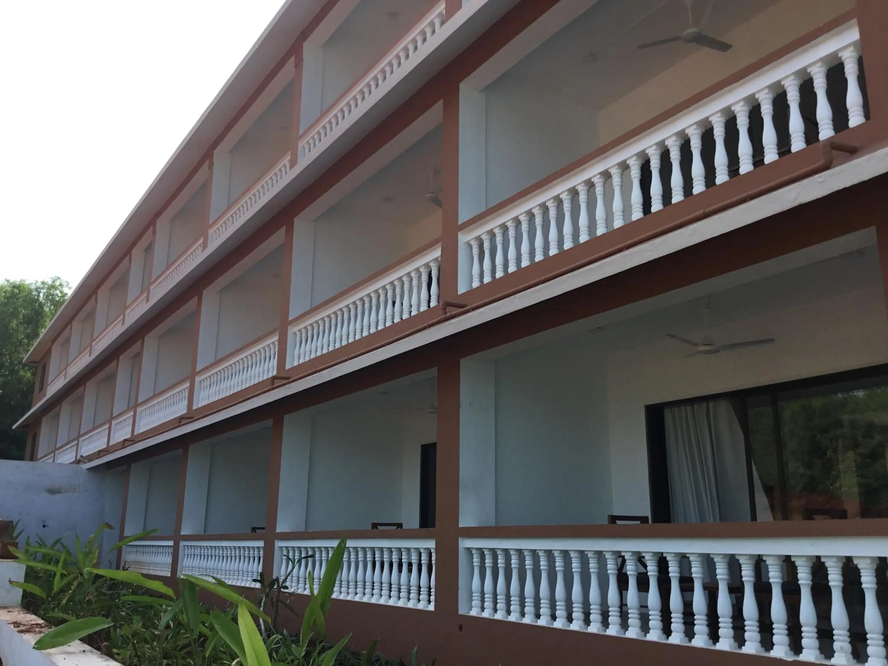 Balcony/Terrace in Blue Ocean The Fern Resort & Spa Ganpatipule