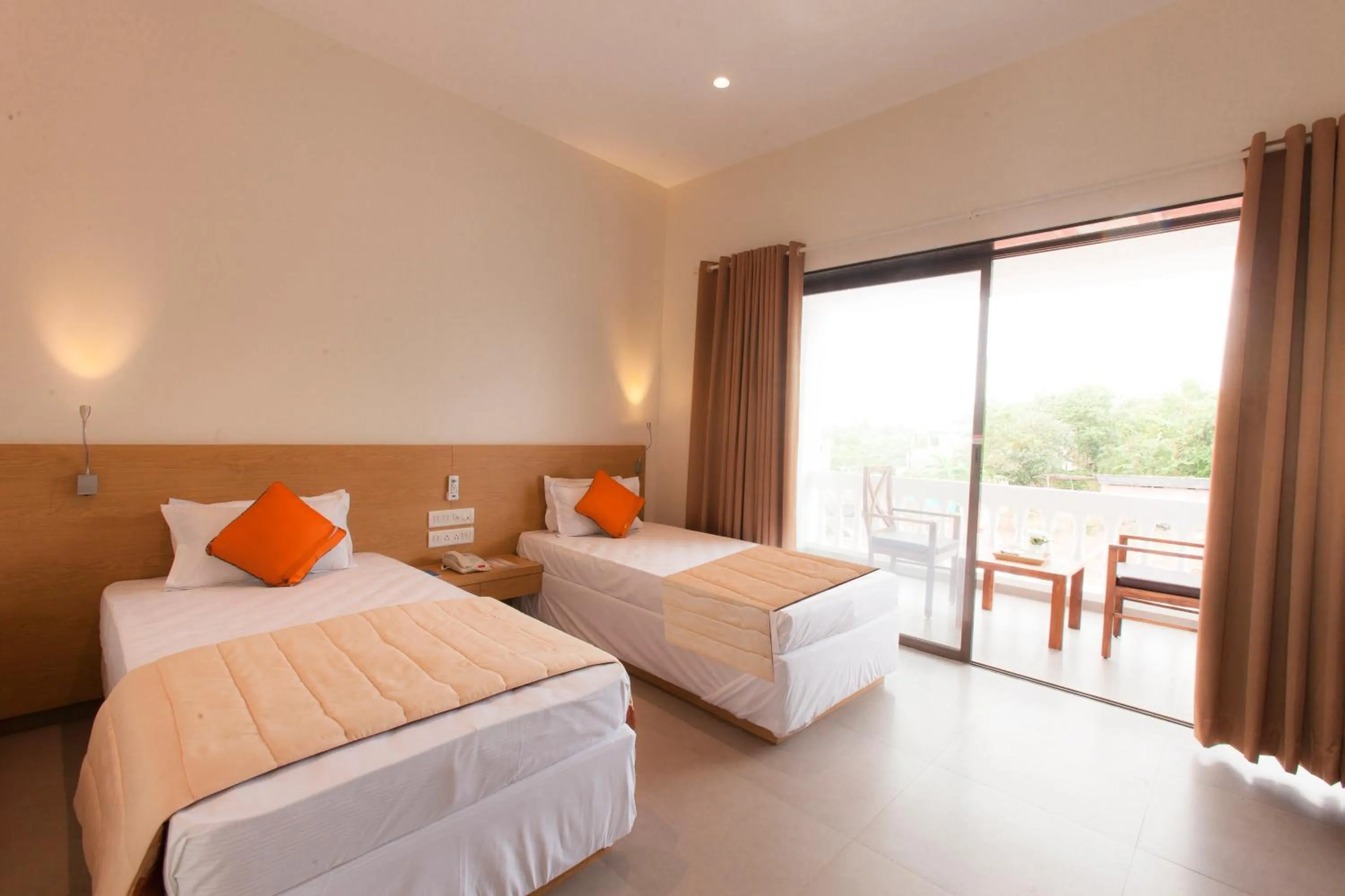 Bed in Blue Ocean The Fern Resort & Spa Ganpatipule