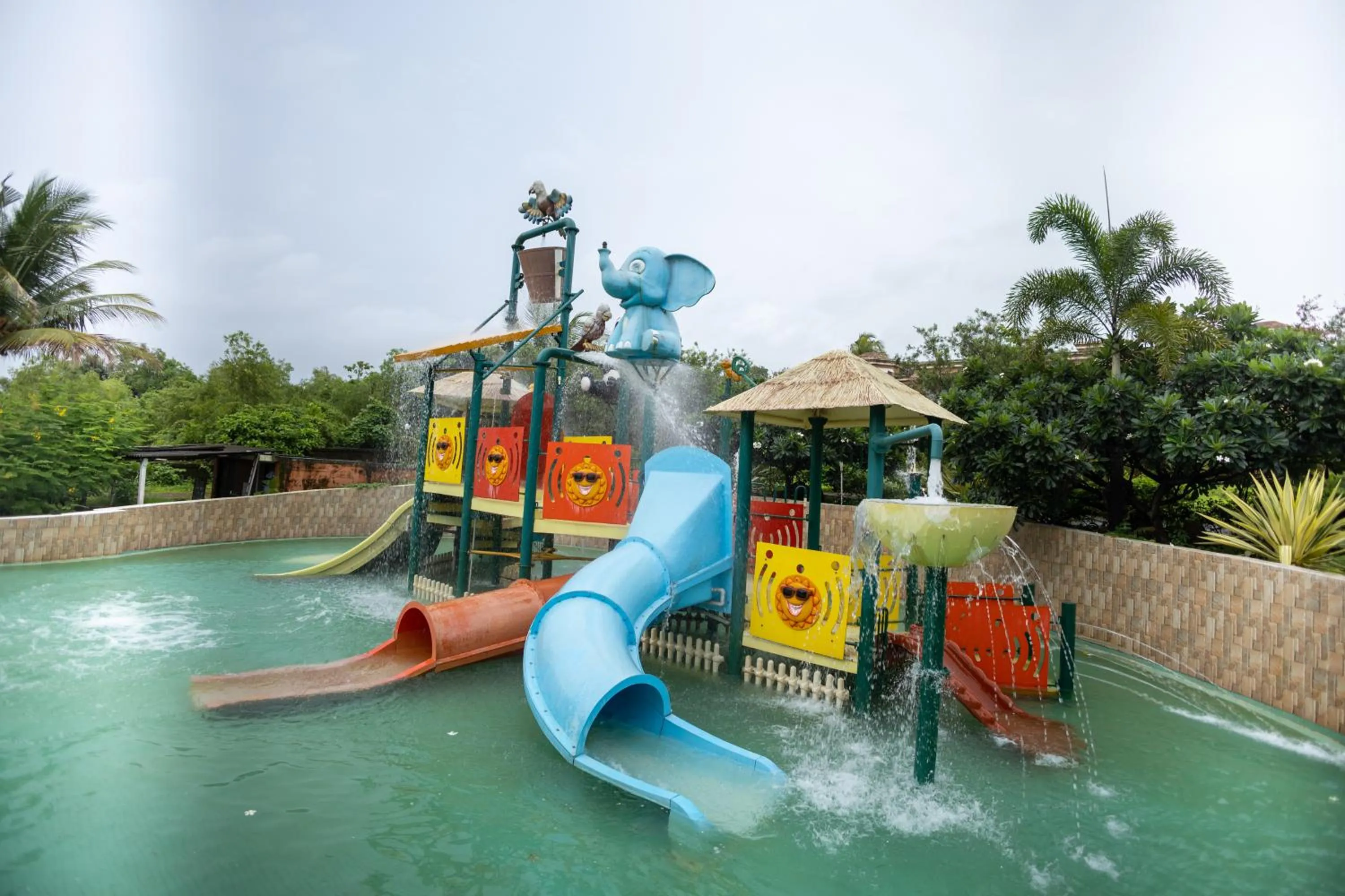 Aqua park in Blue Ocean The Fern Resort & Spa Ganpatipule