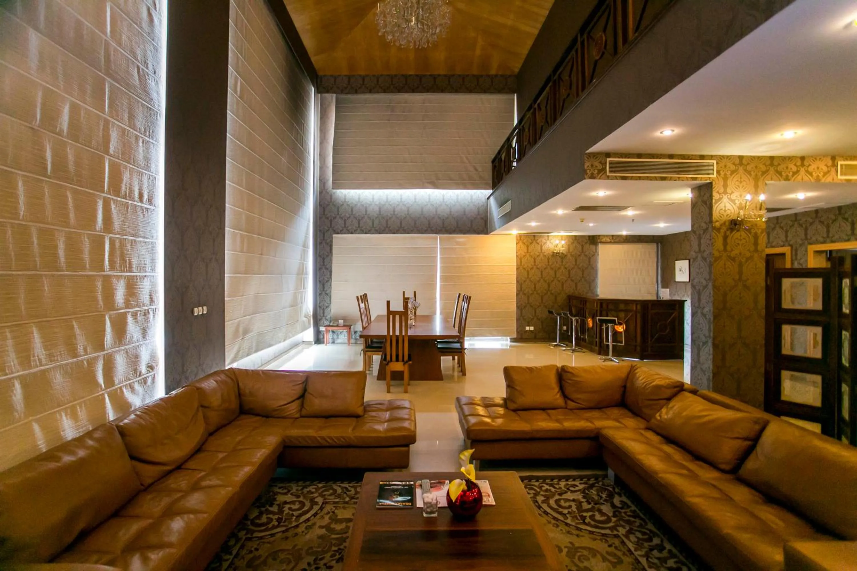 Living room in Lagos Oriental Hotel