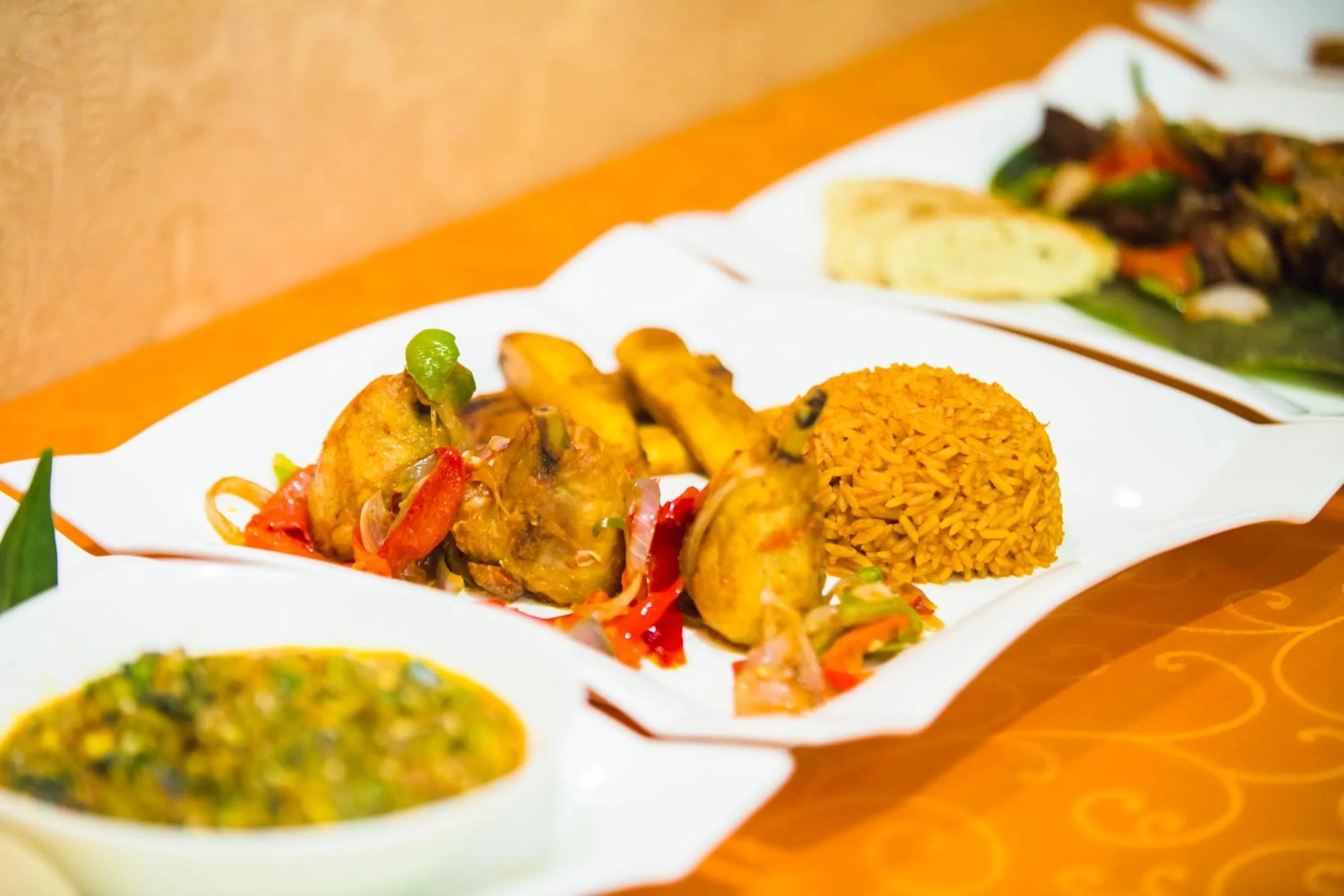 Food and drinks in Lagos Oriental Hotel