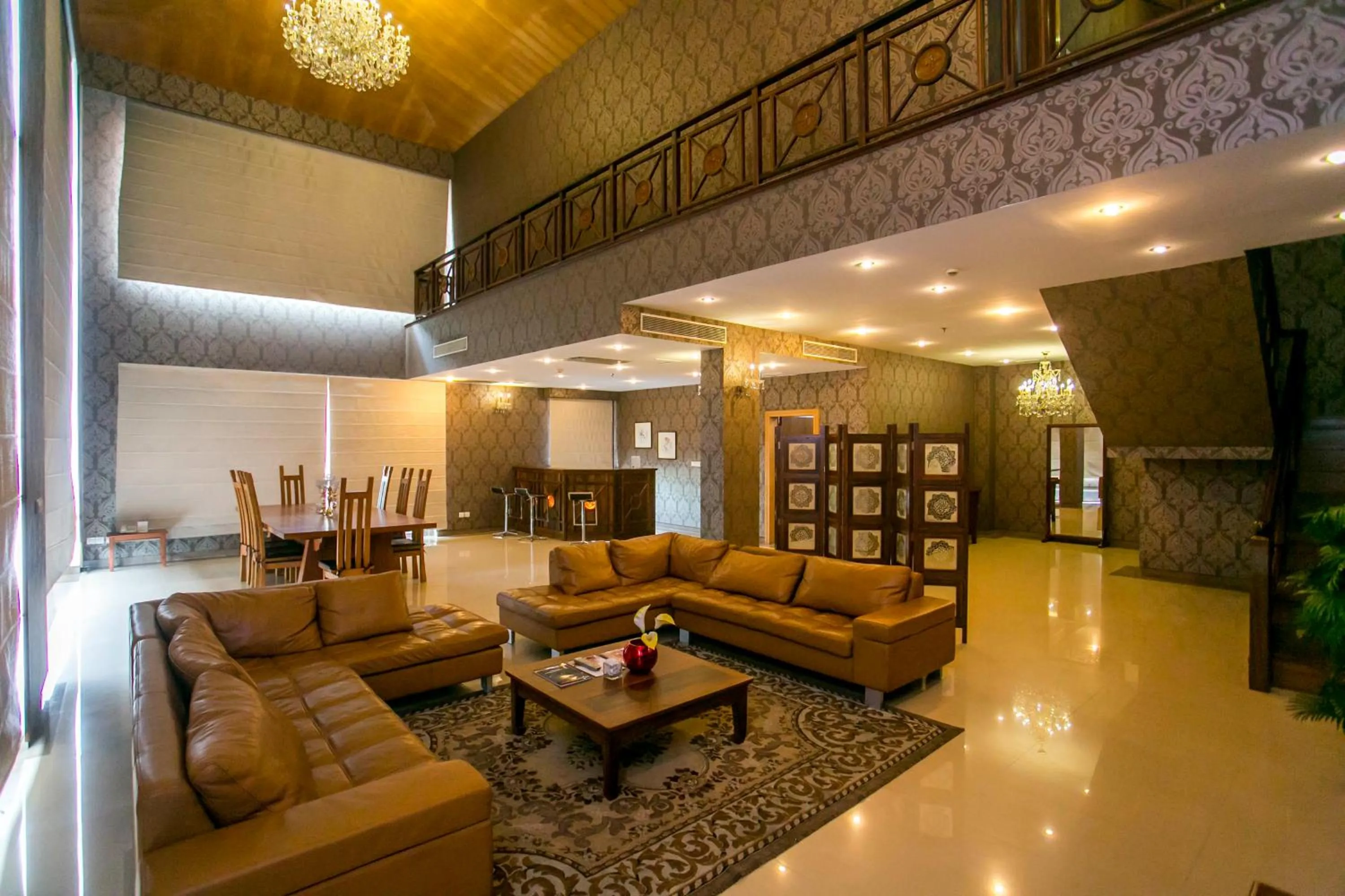 Living room in Lagos Oriental Hotel