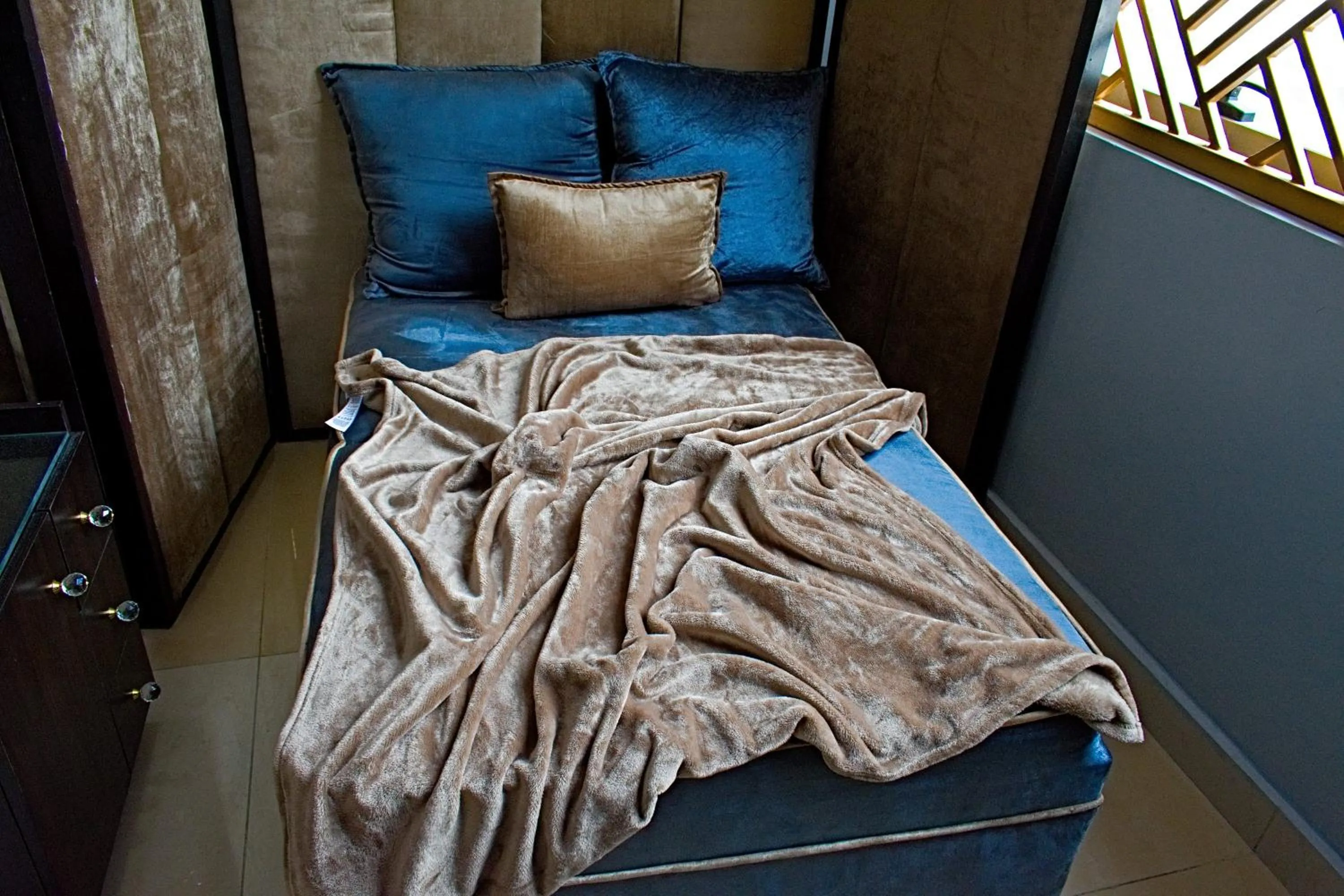 Seating area in Lagos Oriental Hotel