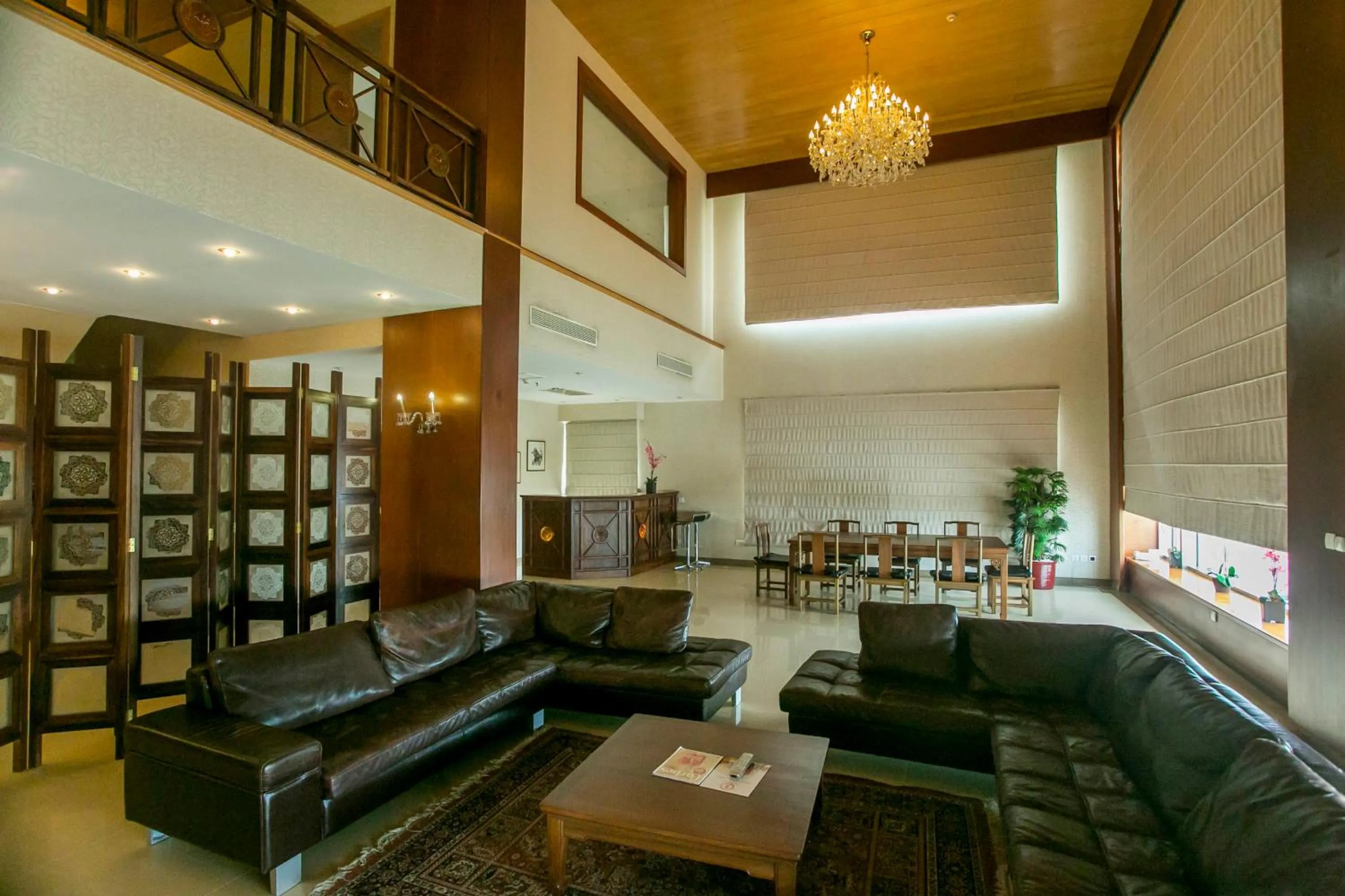 Seating area in Lagos Oriental Hotel