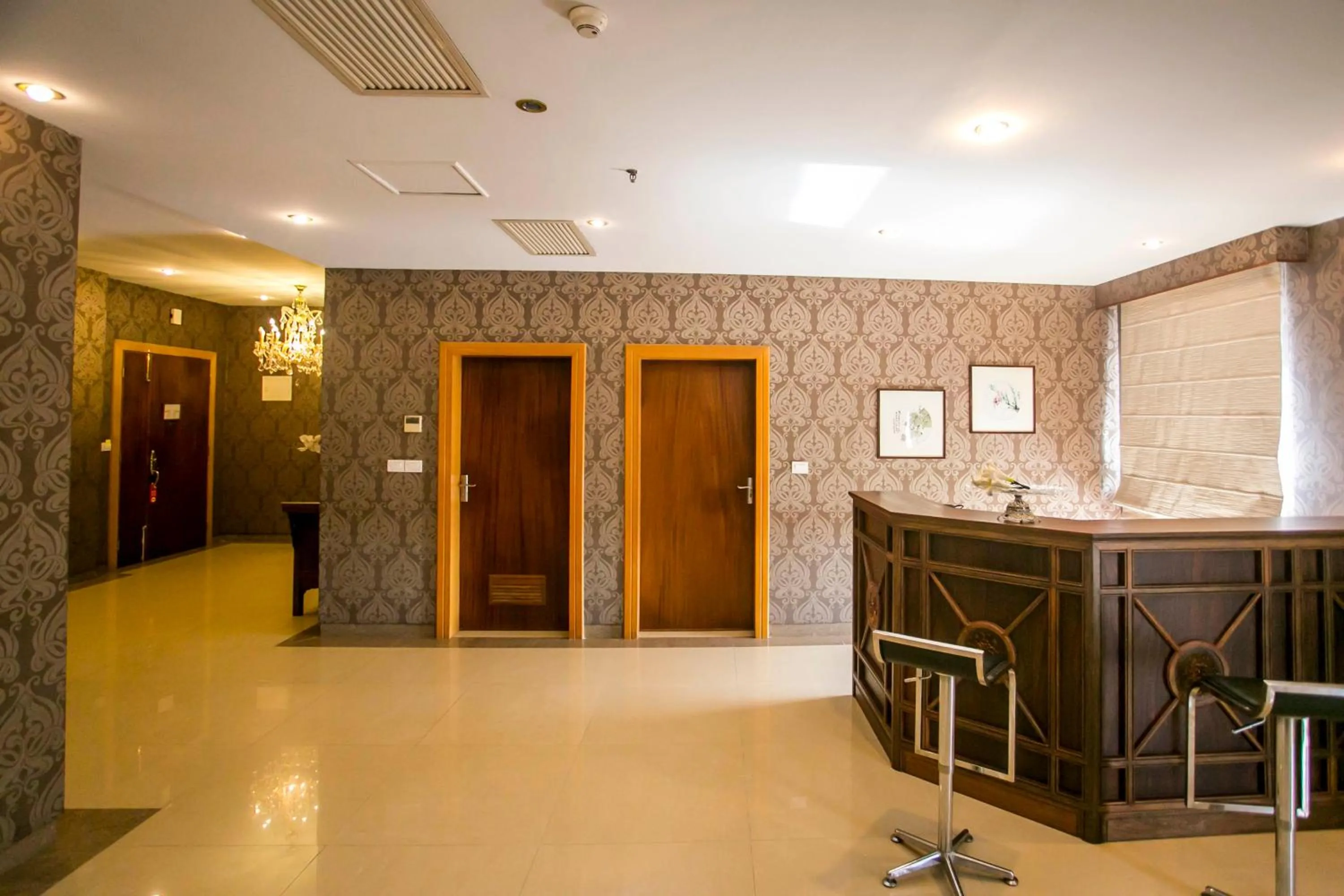 Lobby or reception in Lagos Oriental Hotel