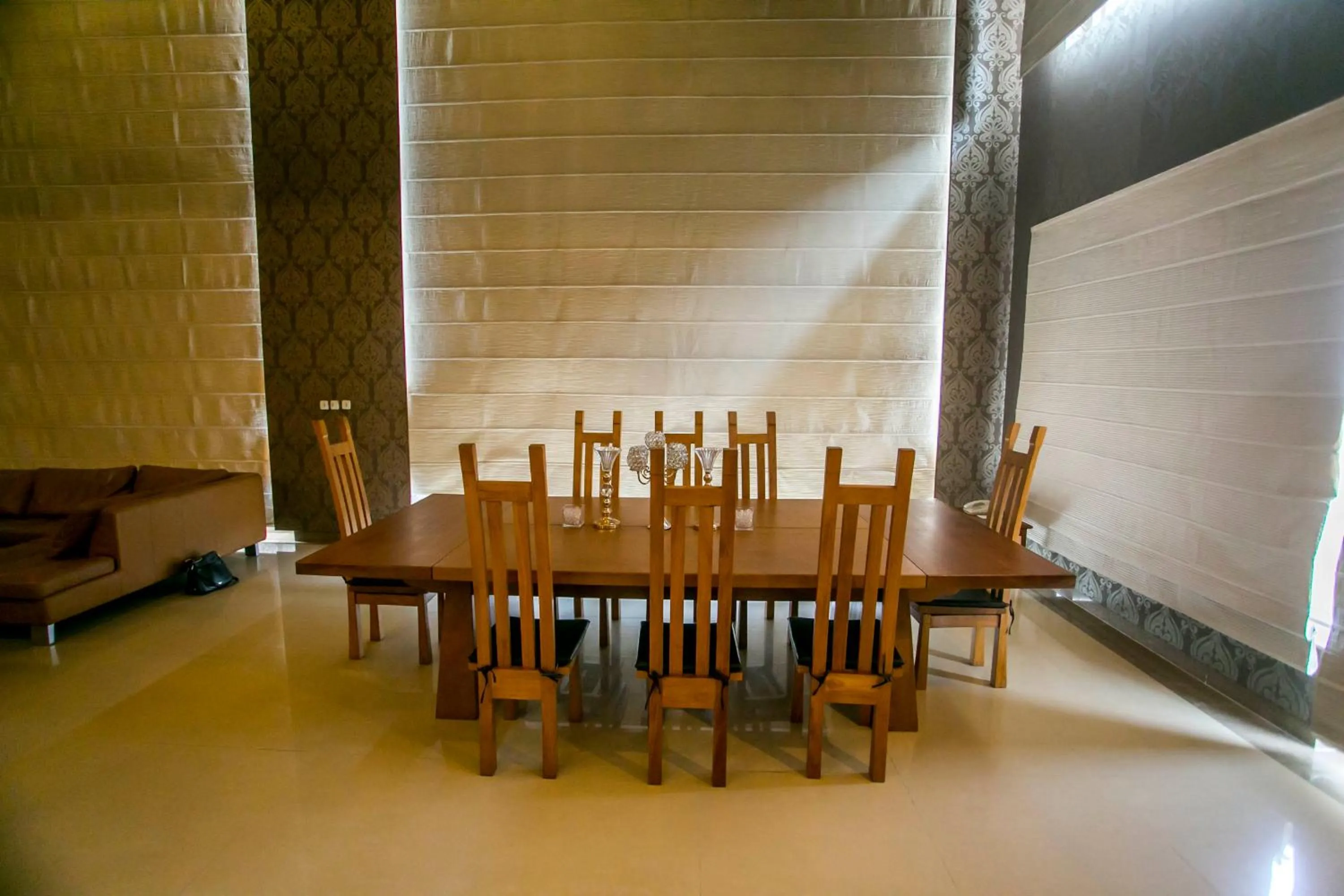 Seating area in Lagos Oriental Hotel