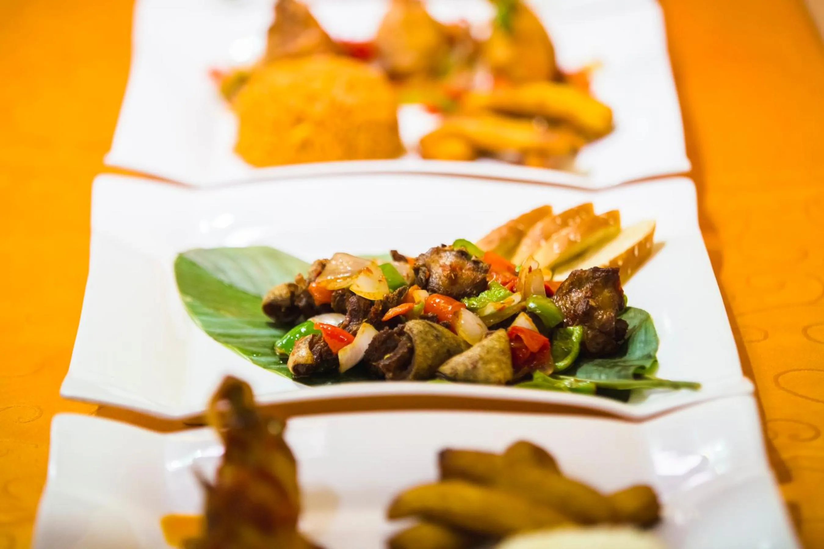 Continental breakfast in Lagos Oriental Hotel