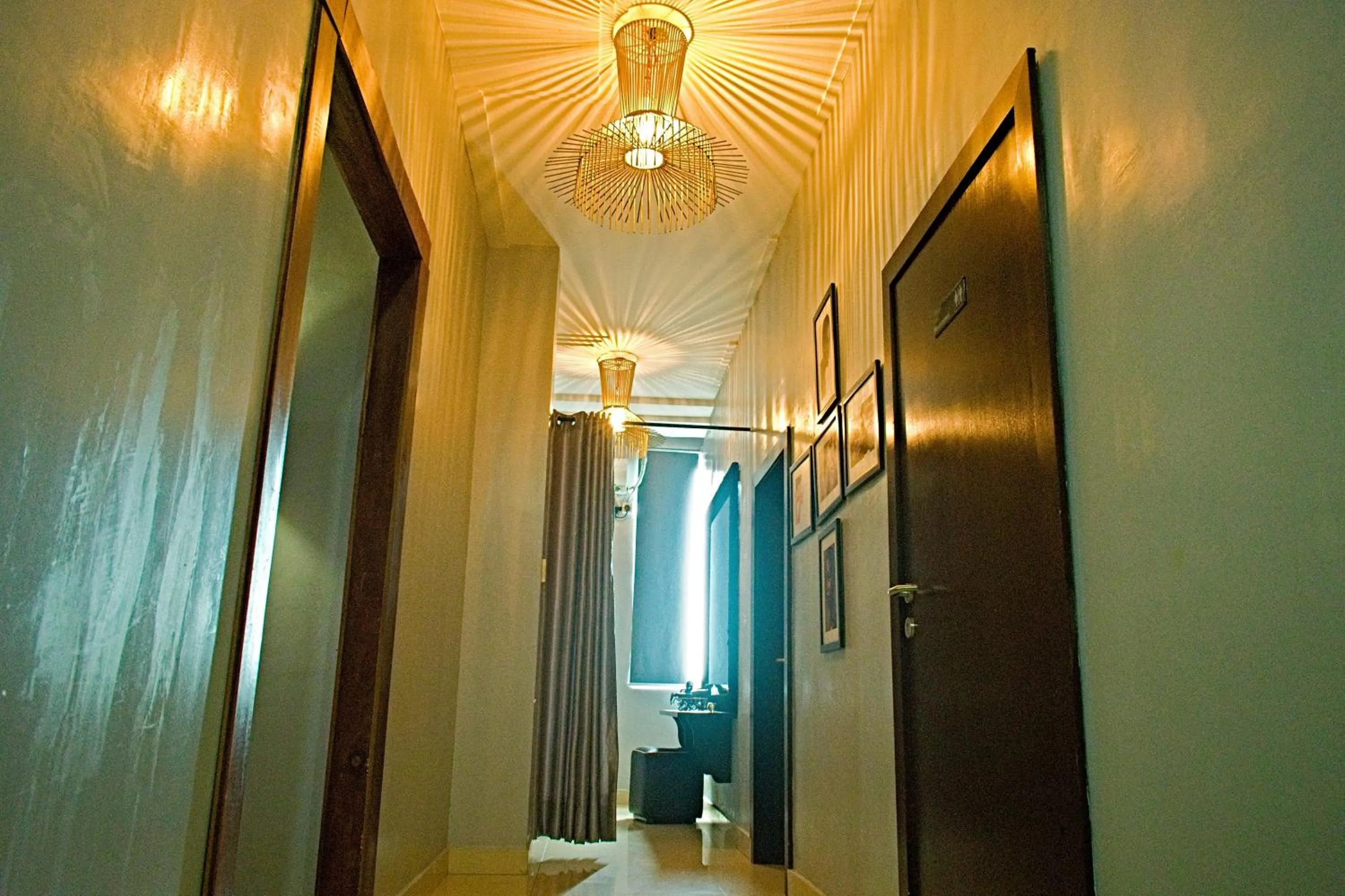 Decorative detail in Lagos Oriental Hotel