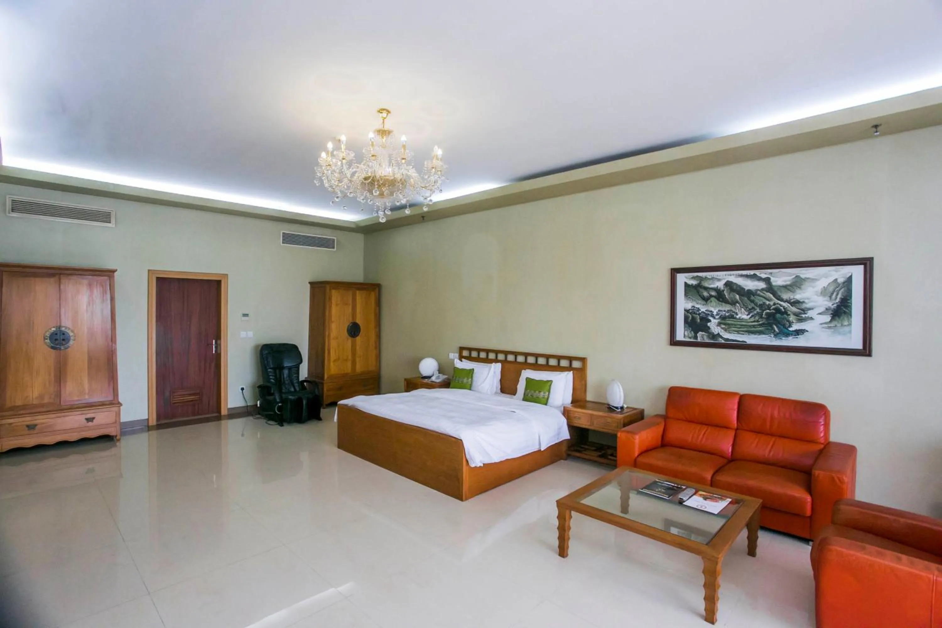 Bed in Lagos Oriental Hotel