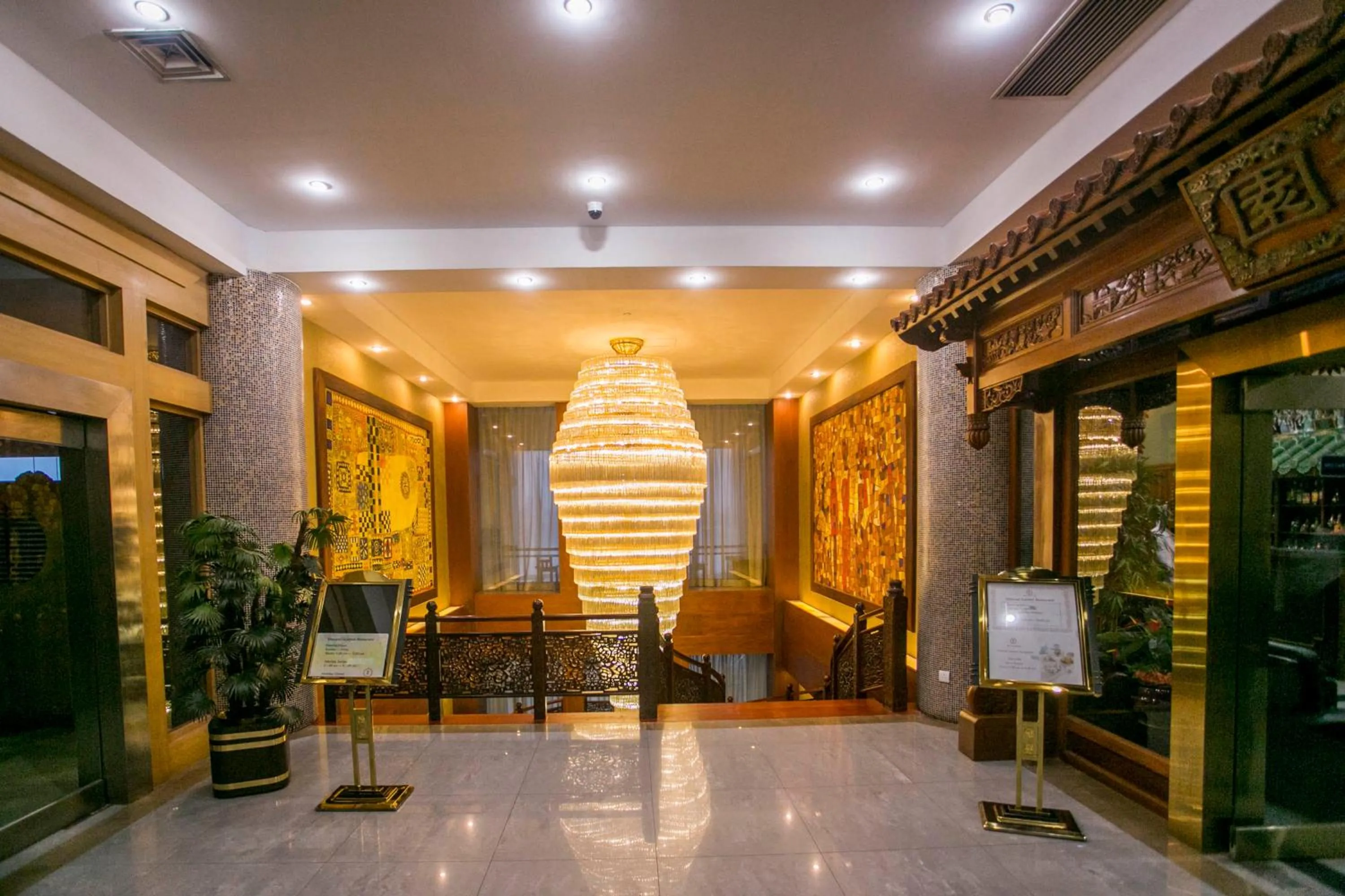 Lobby or reception in Lagos Oriental Hotel