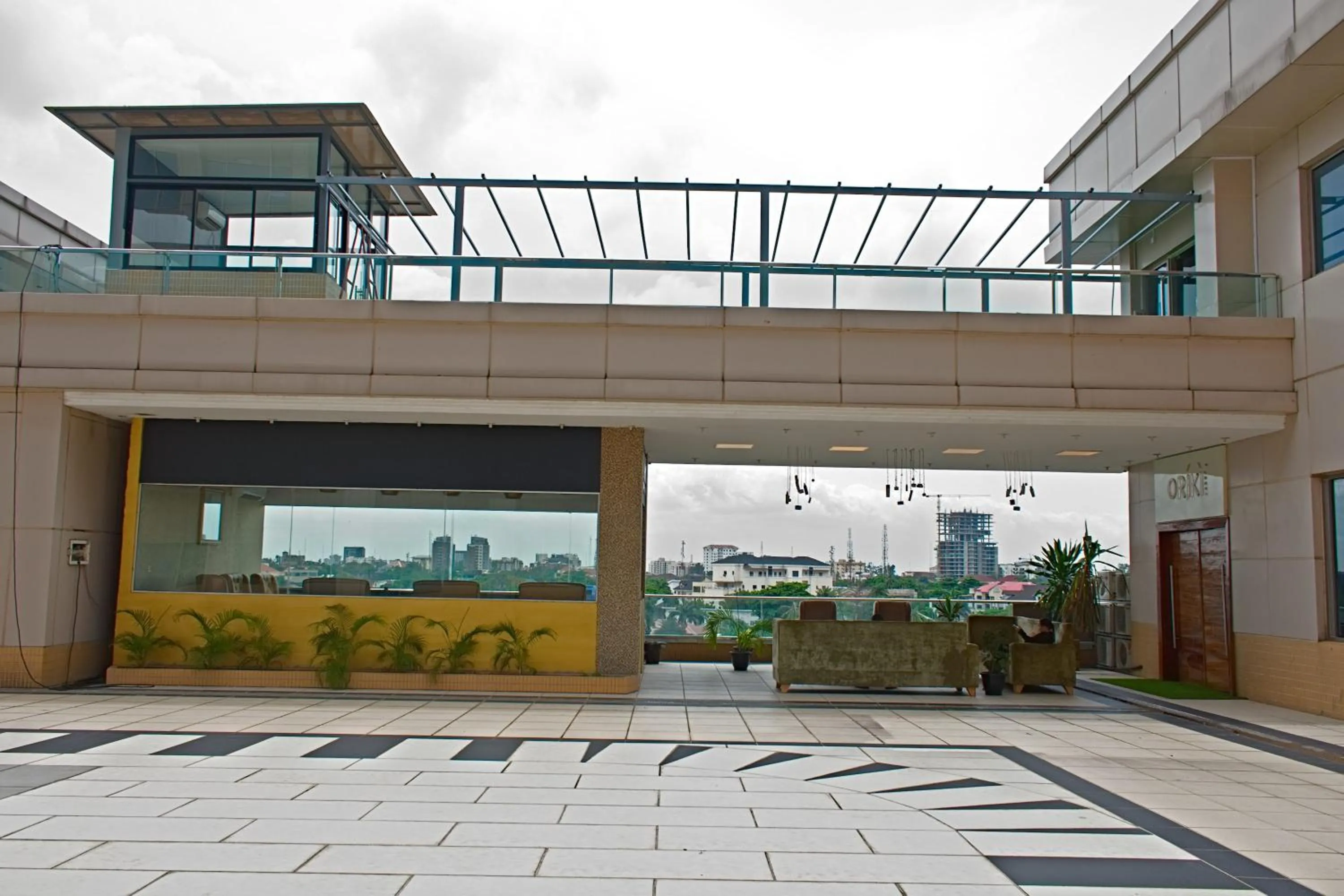 Property building in Lagos Oriental Hotel