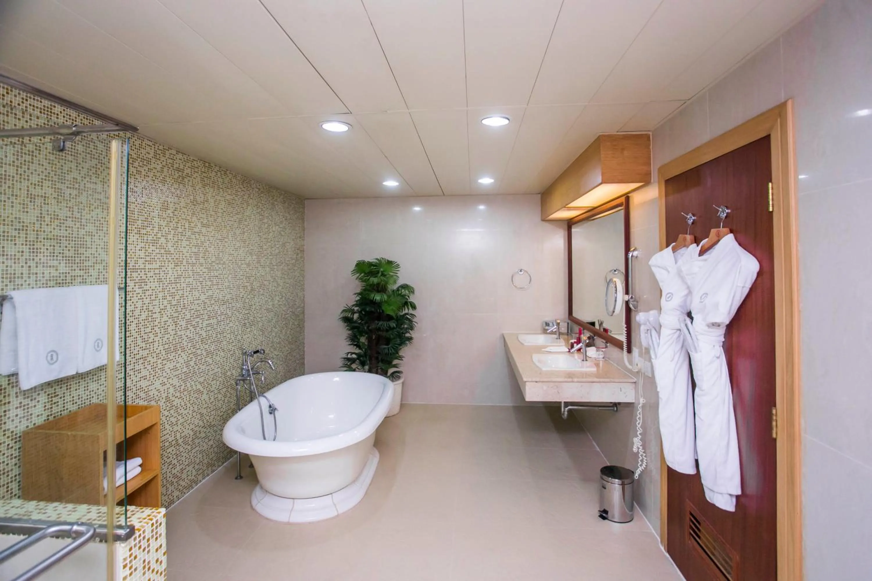 Shower in Lagos Oriental Hotel