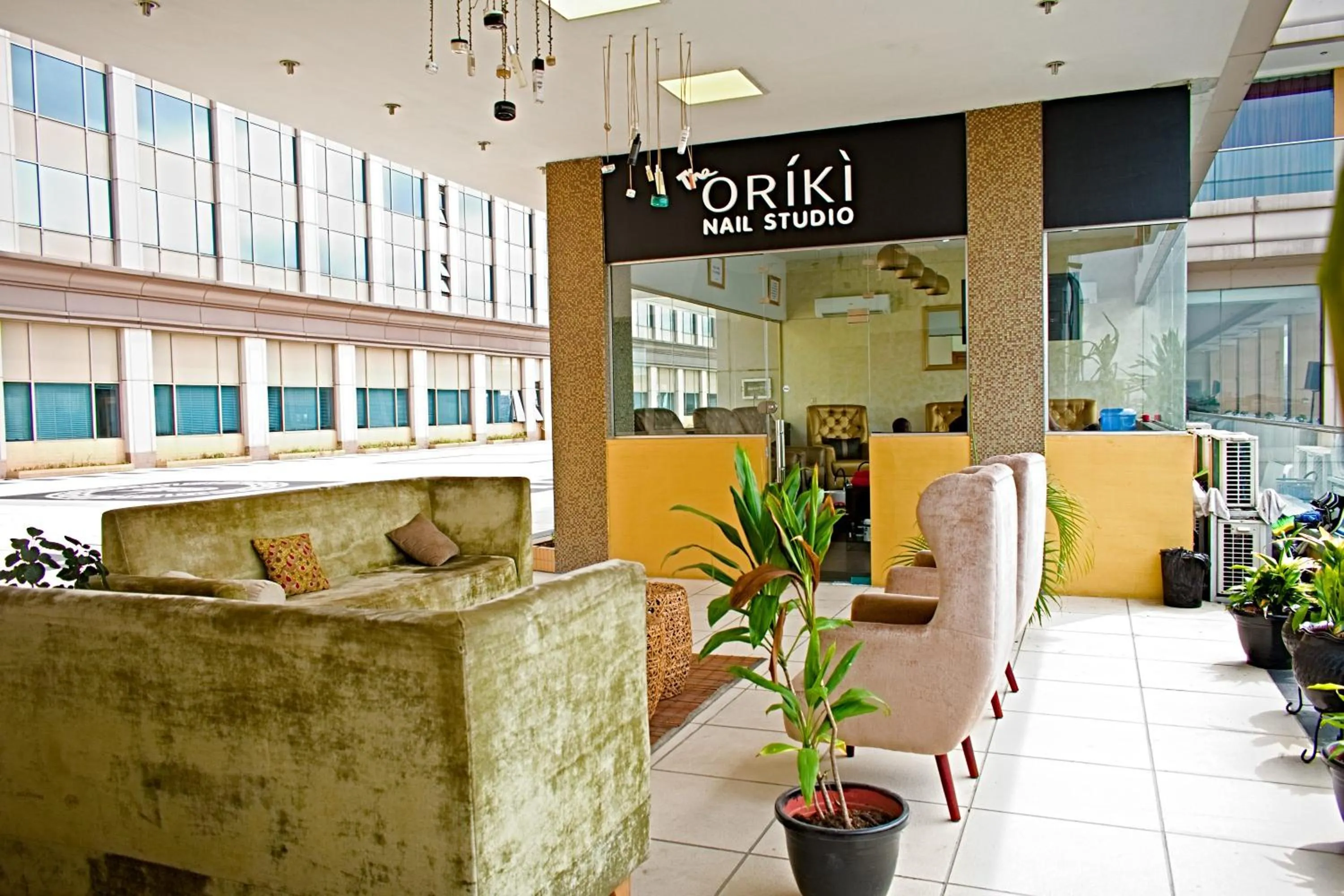 Lobby or reception in Lagos Oriental Hotel