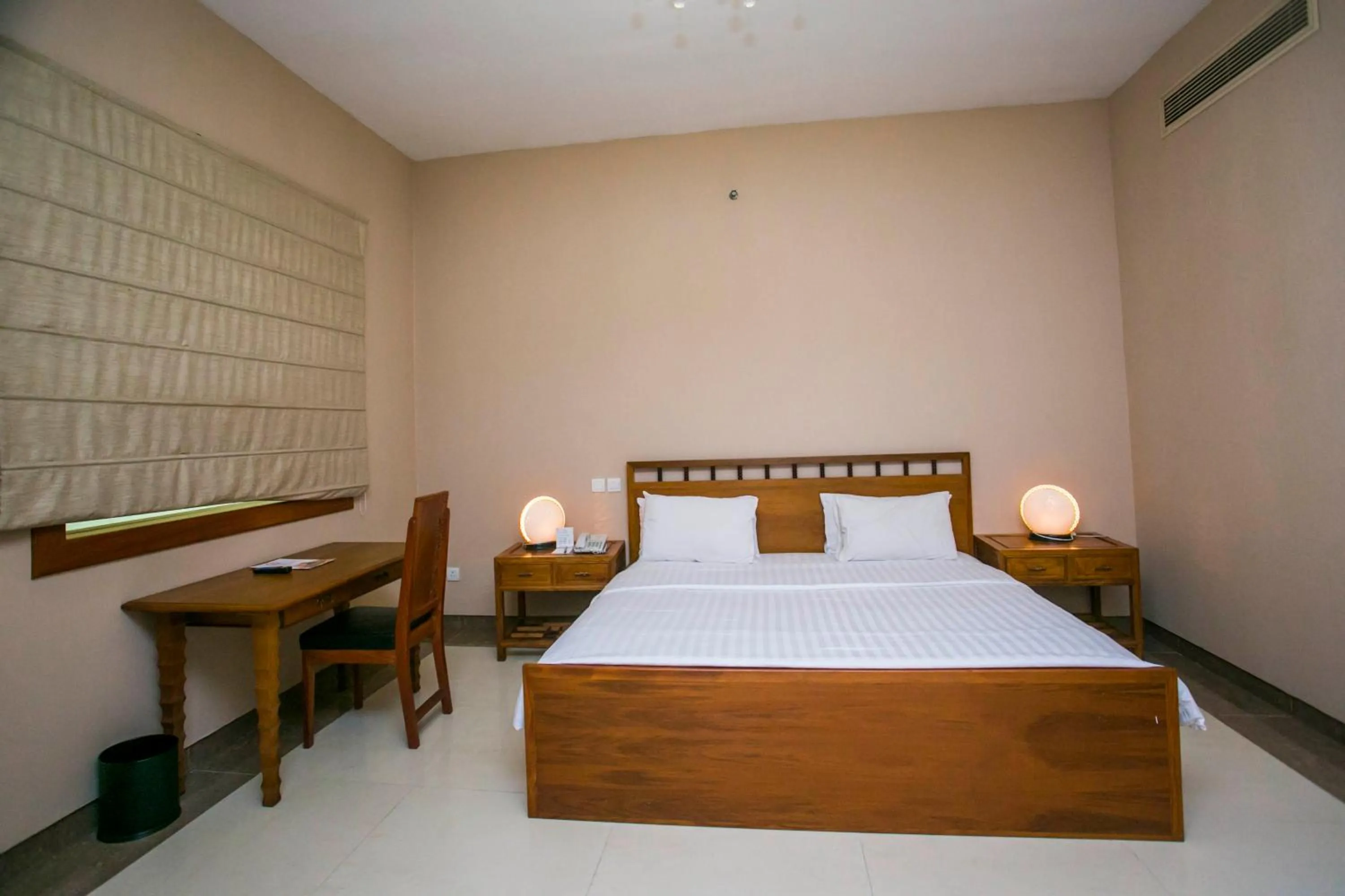 Bed in Lagos Oriental Hotel