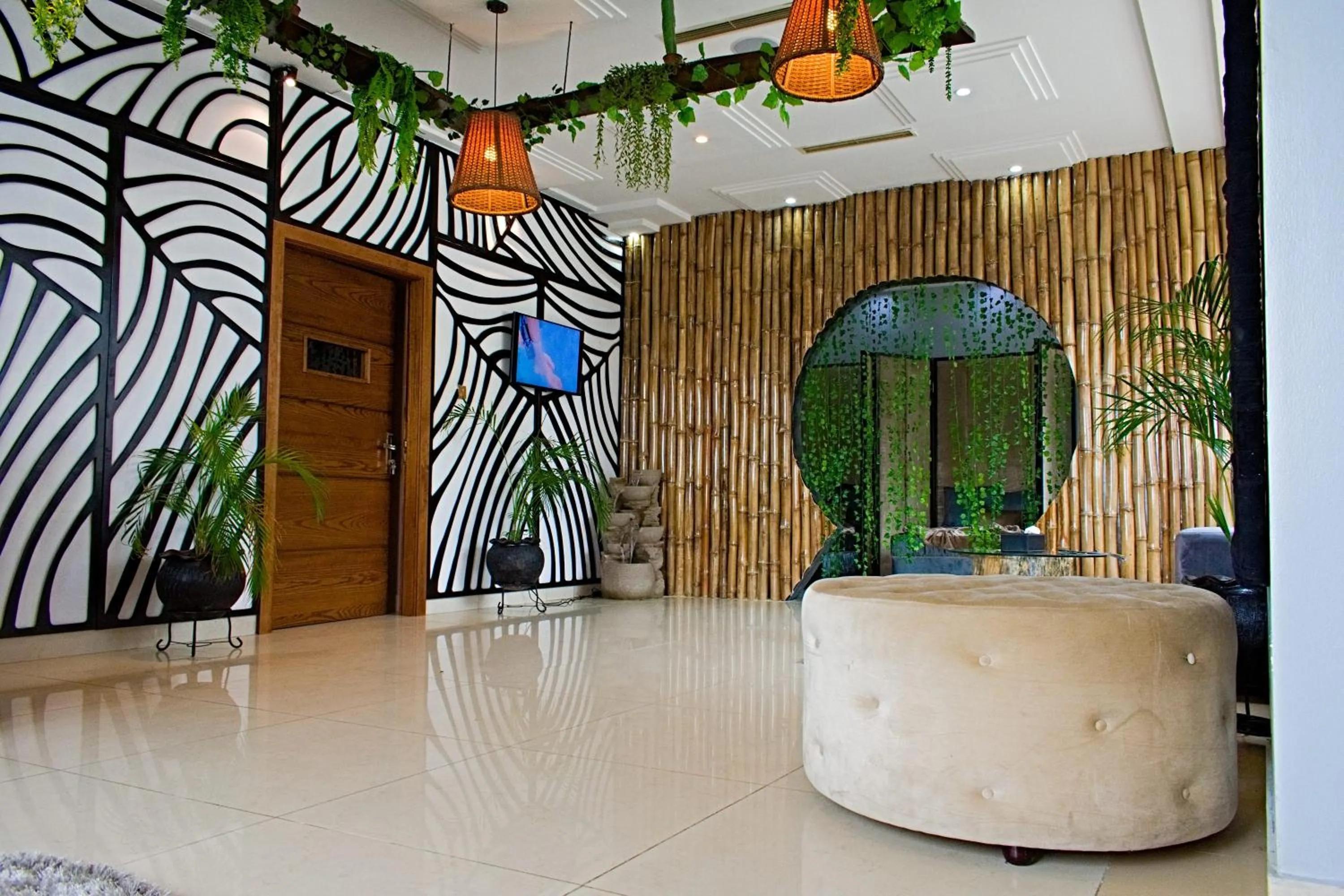 Lobby or reception in Lagos Oriental Hotel