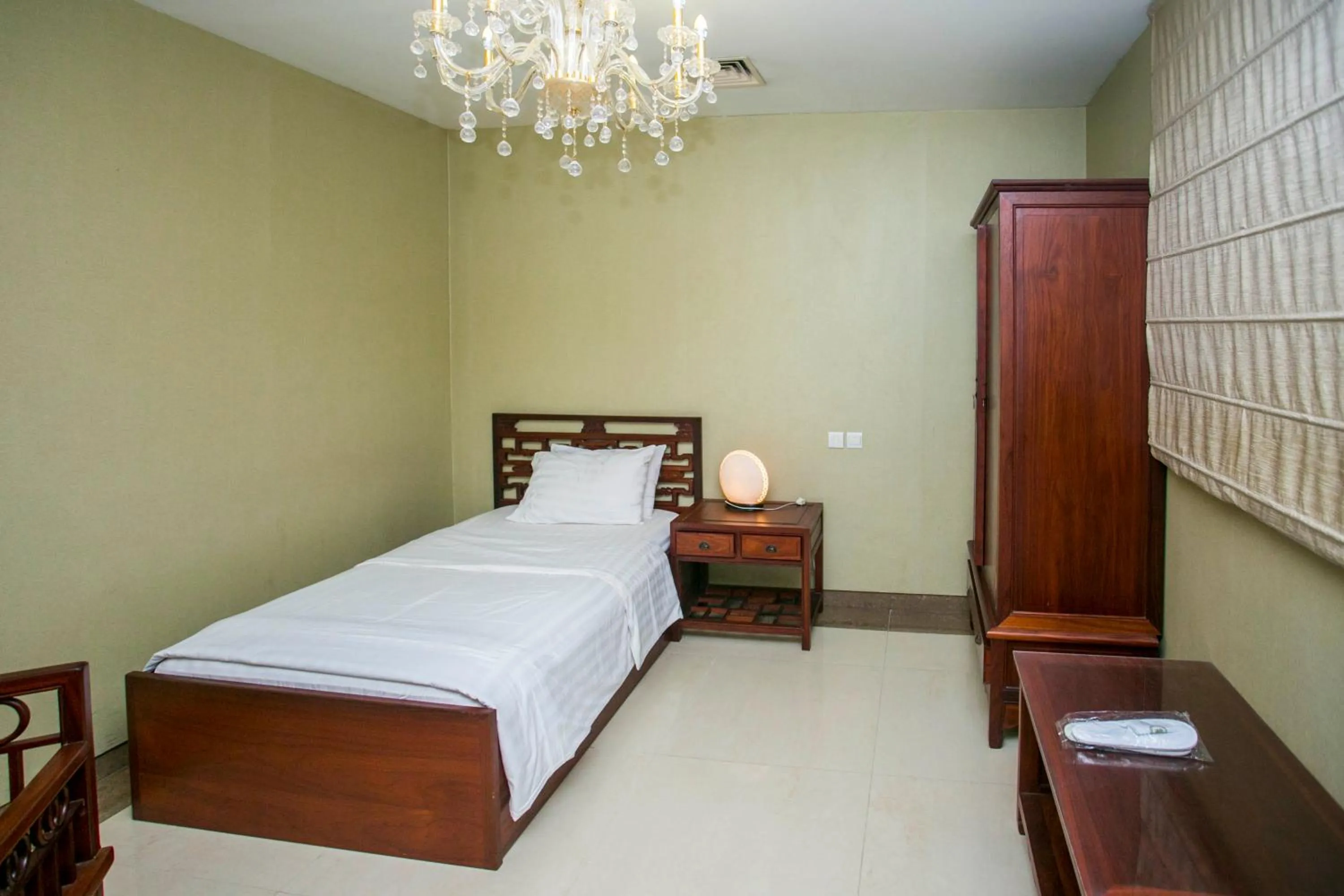 Bed in Lagos Oriental Hotel
