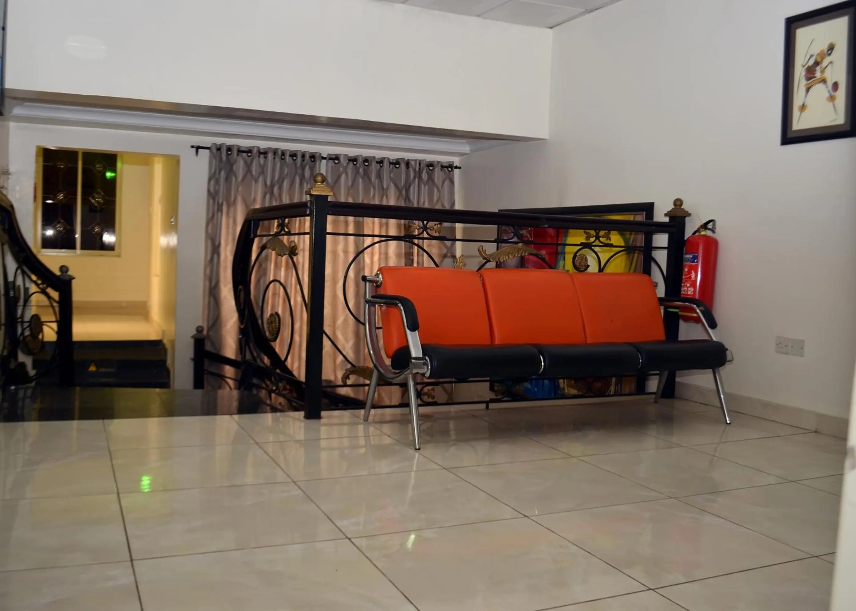 Balcony/Terrace, Bed in De Rigg Place - Alaka Estate, Surulere