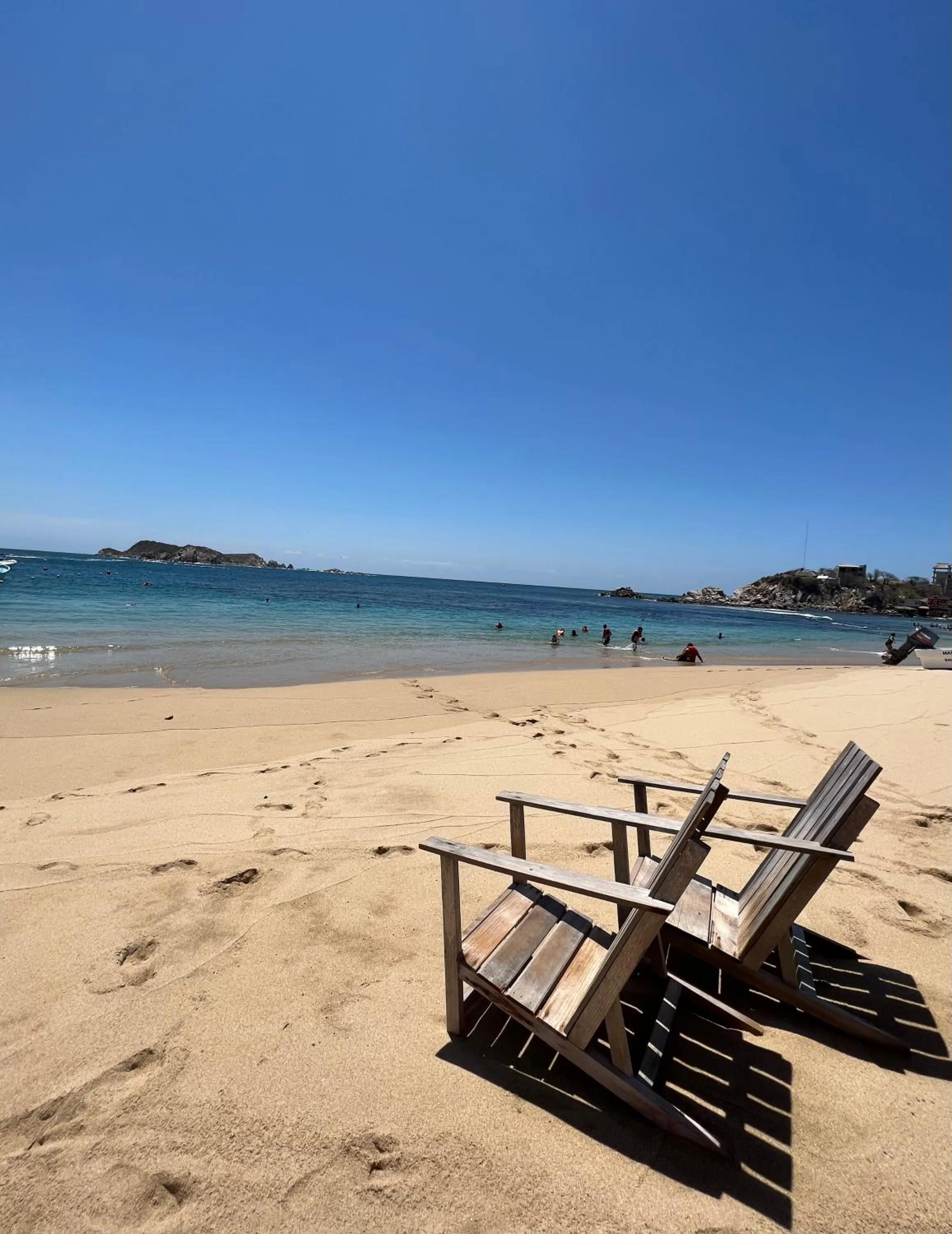 Beach in Agua Azul la Villa