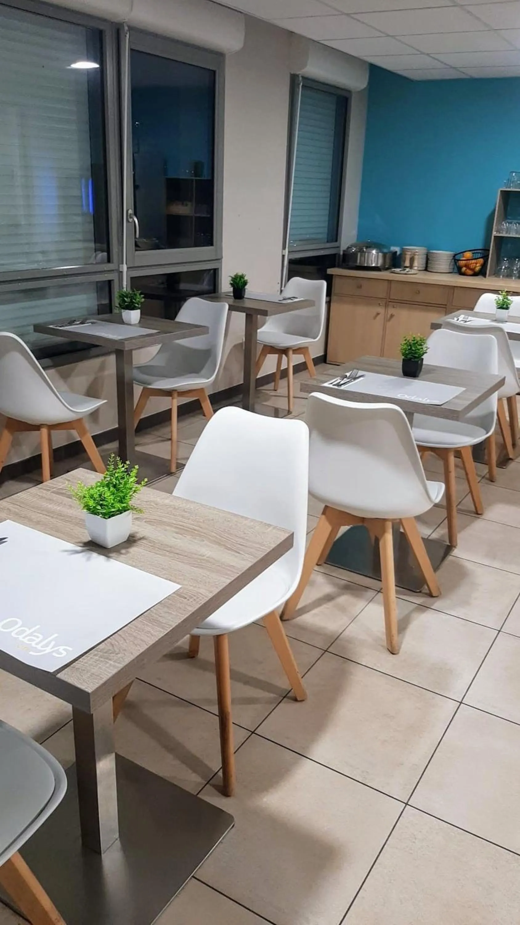 Buffet breakfast in Appart Hotel Odalys City Amiens Blamont