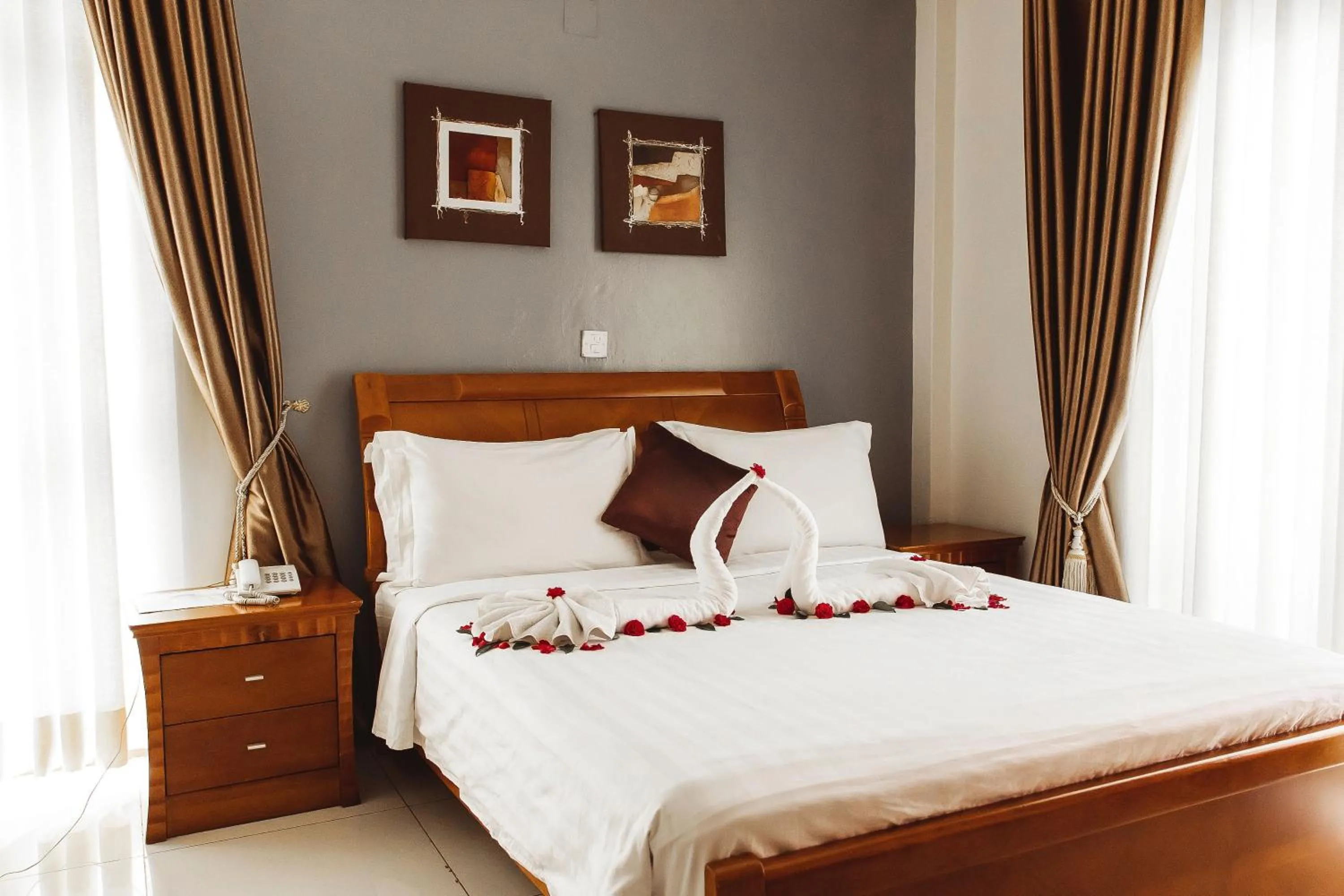 Bed in Highlands Apartment