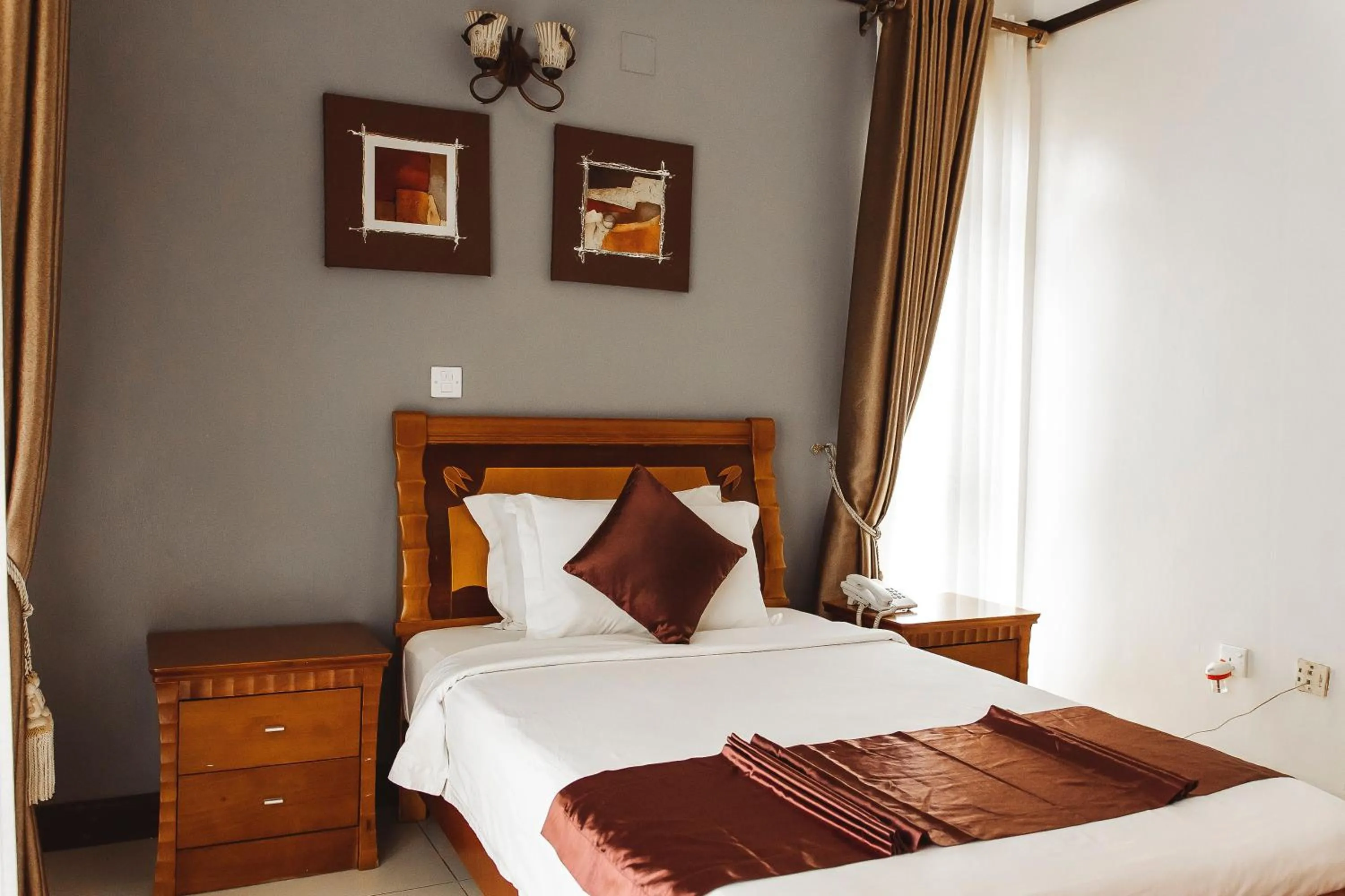 Bed in Highlands Apartment