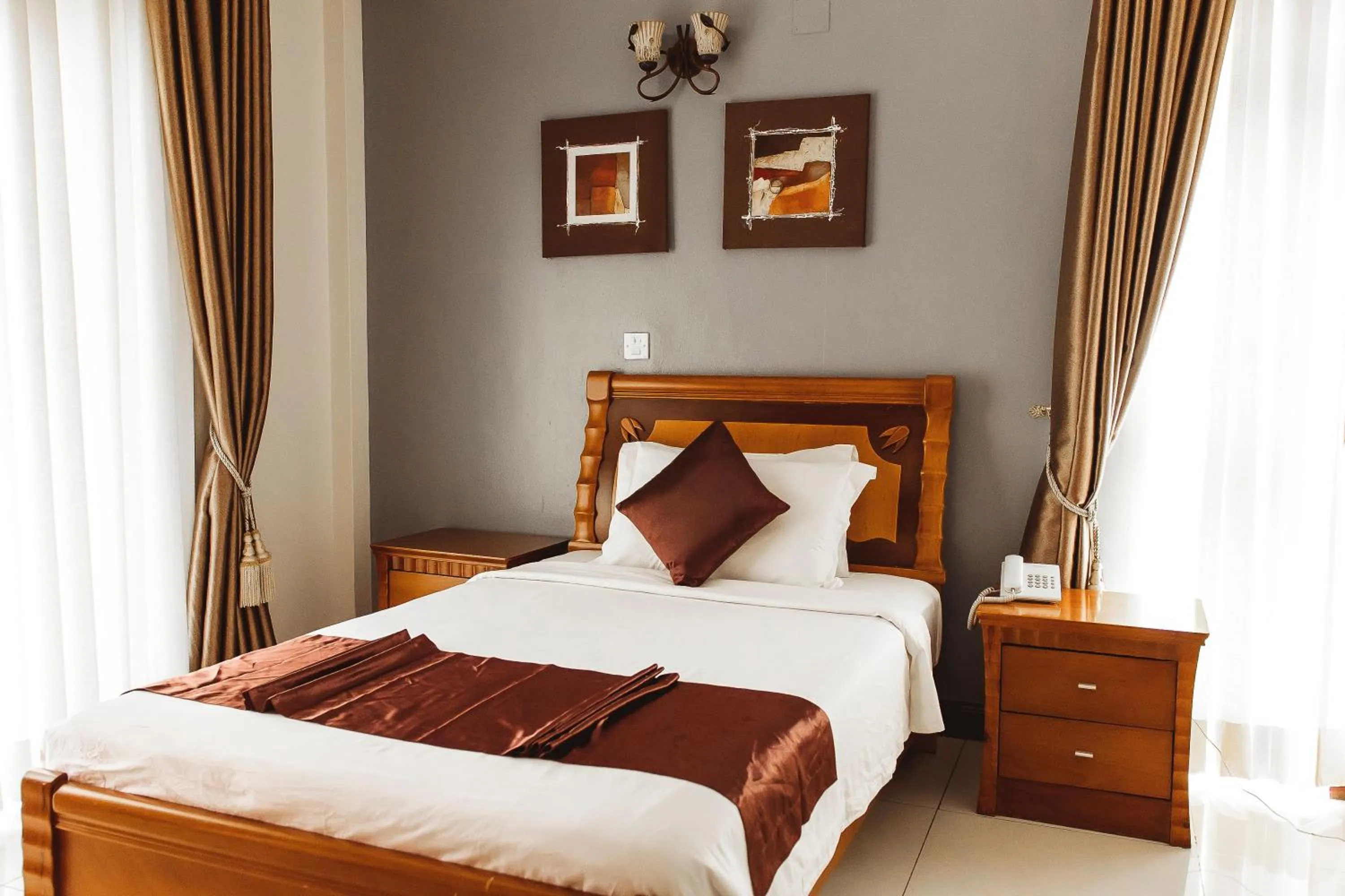 Bed in Highlands Apartment