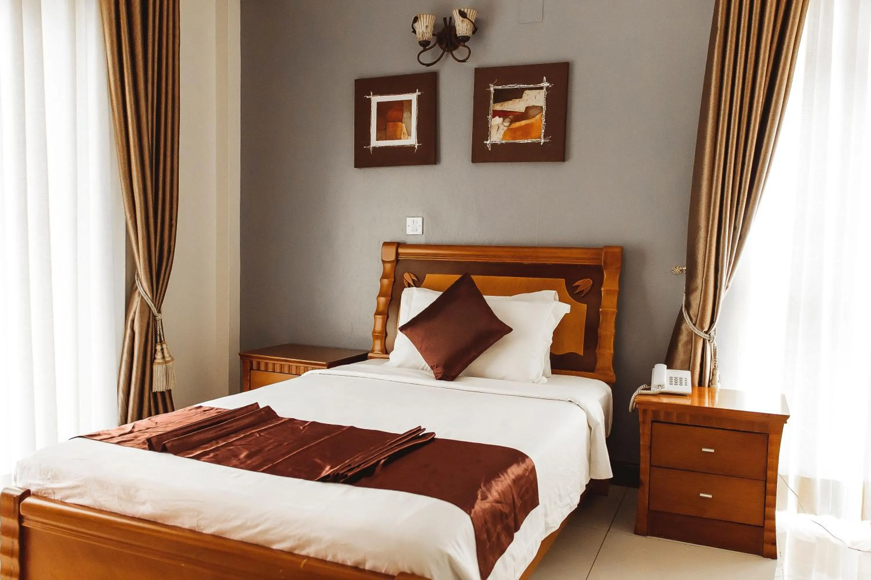 Bed in Highlands Apartment