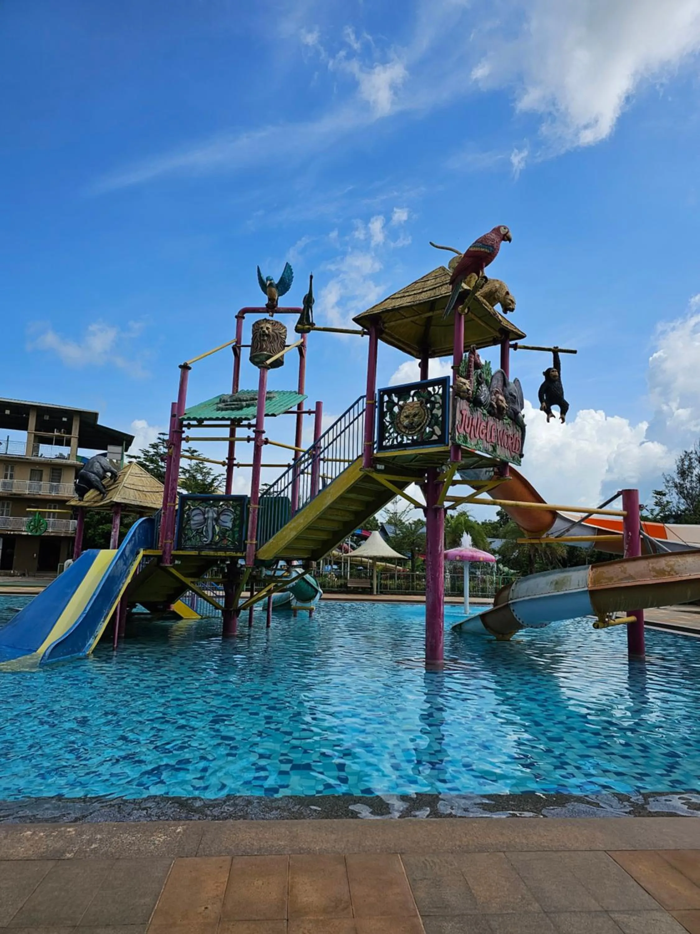 Aqua park in UVA Meridian Bay Resort & Spa