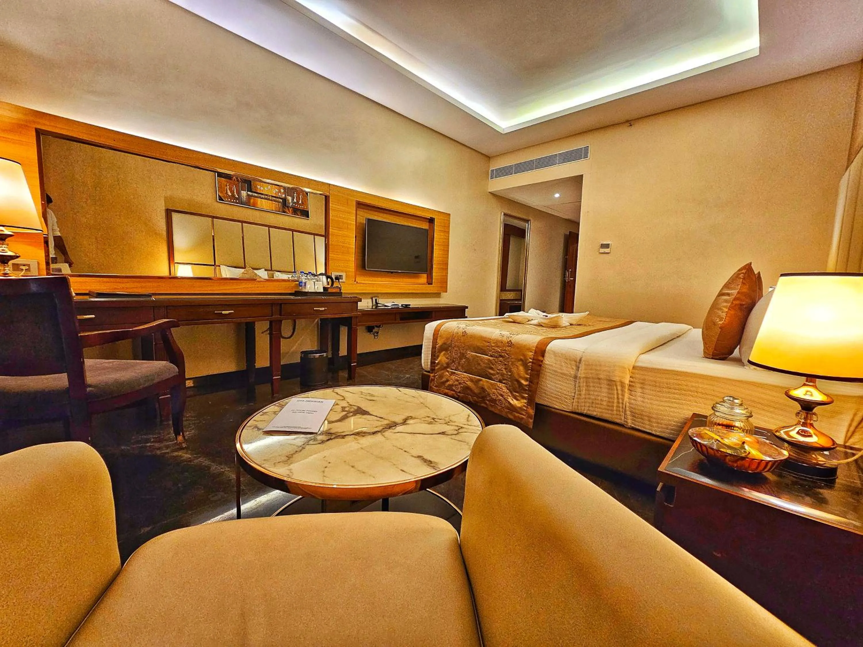 Bed in UVA Meridian Bay Resort & Spa