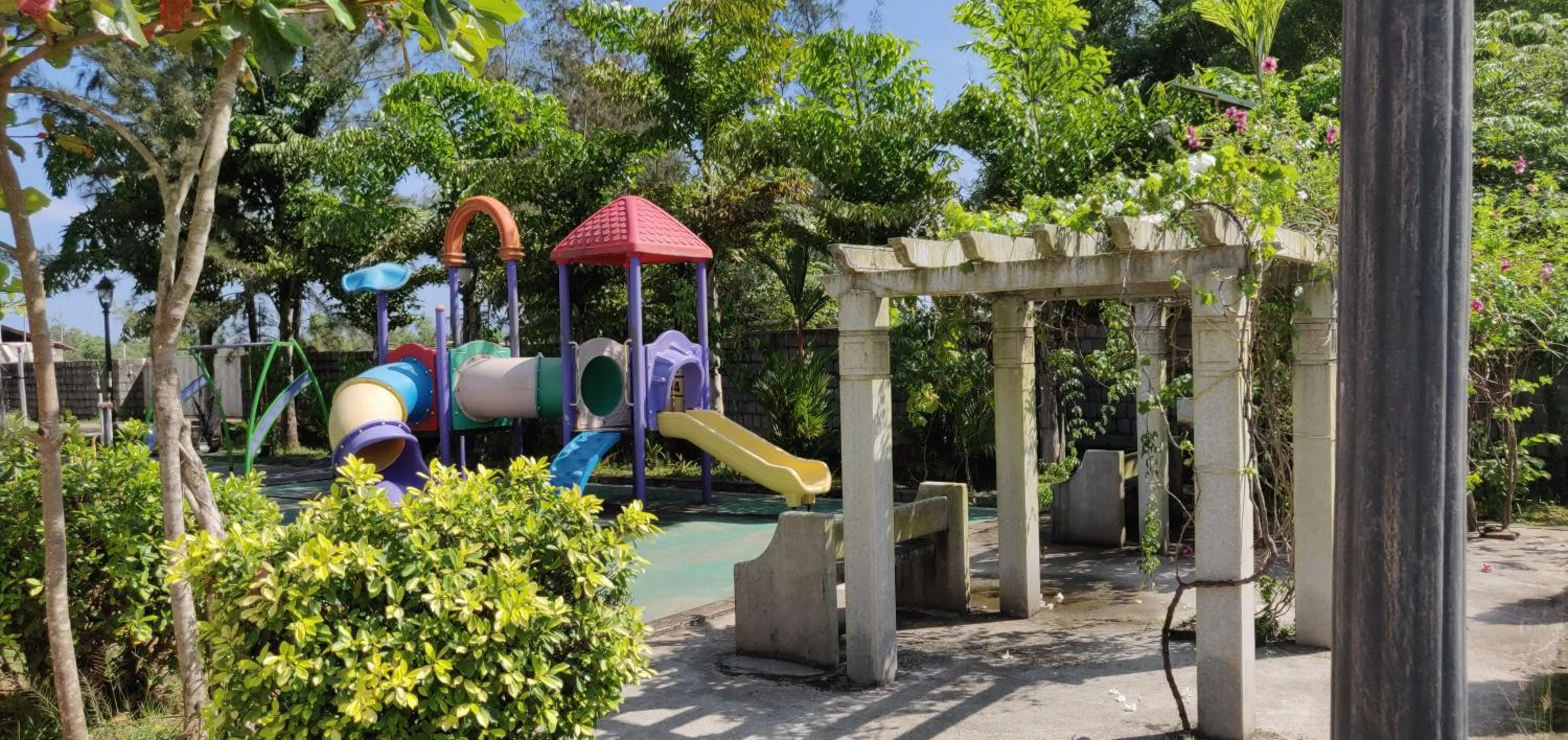 Children play ground in UVA Meridian Bay Resort & Spa