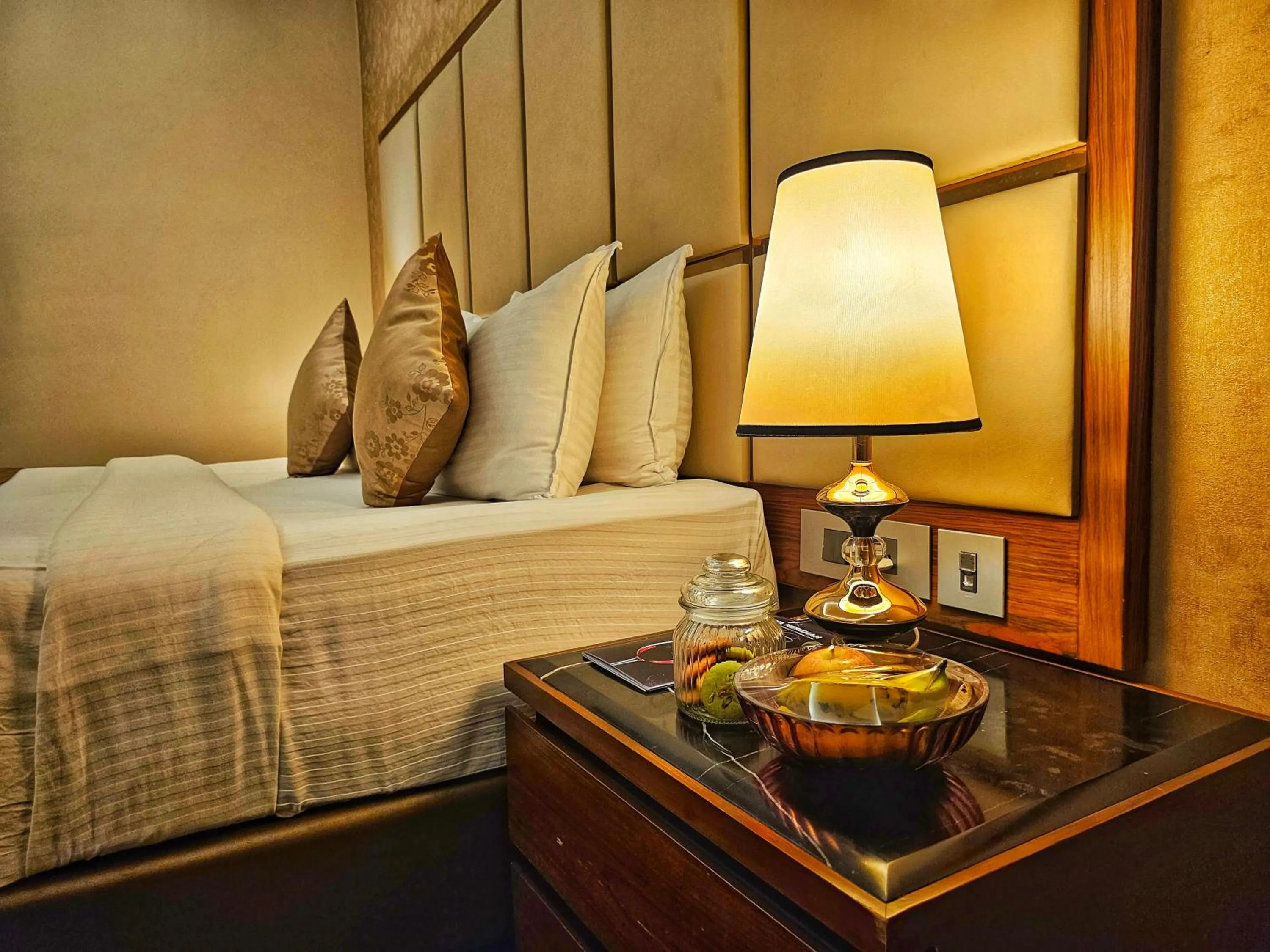 Bed in UVA Meridian Bay Resort & Spa