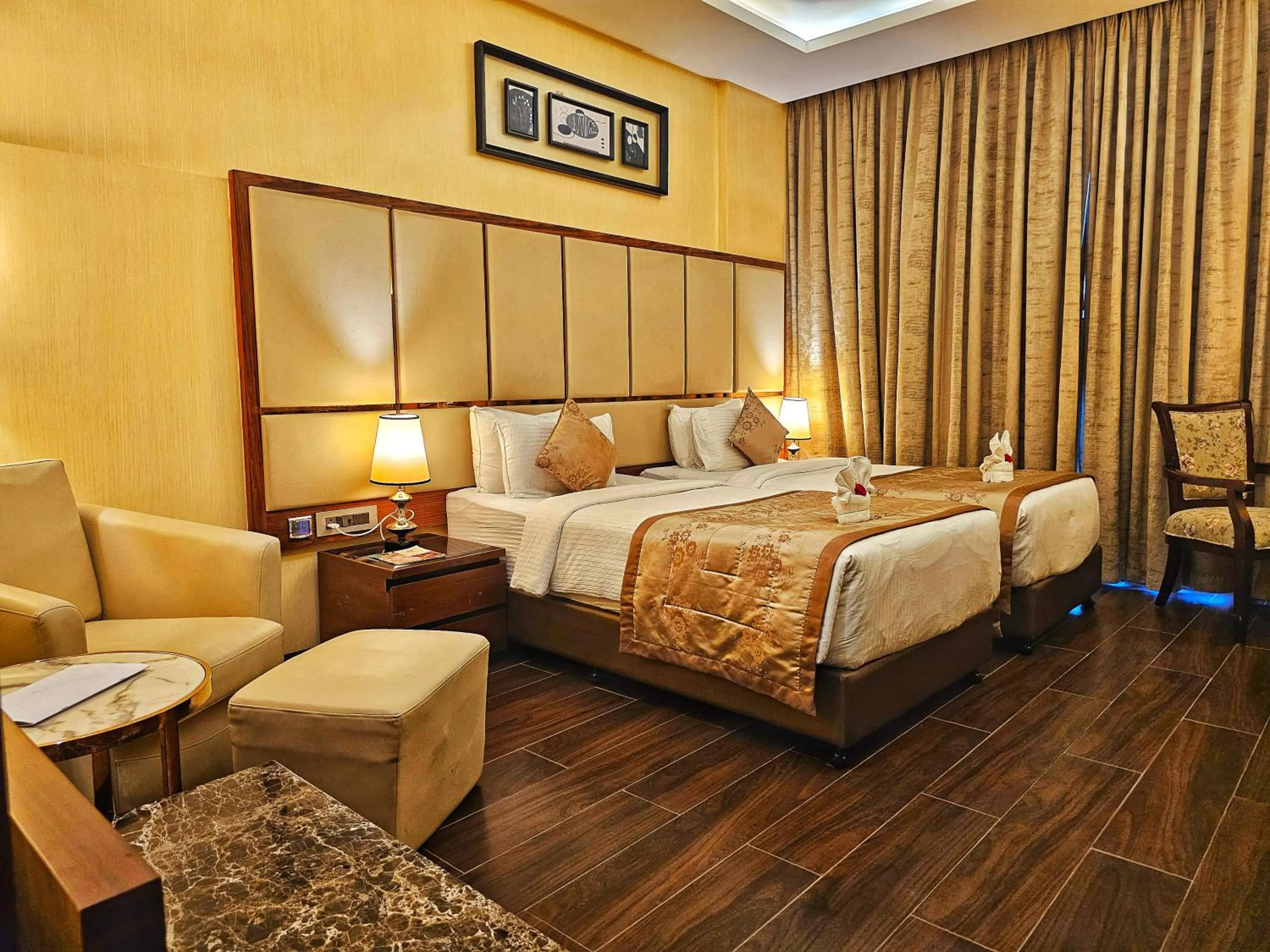 Photo of the whole room, Bed in UVA Meridian Bay Resort & Spa