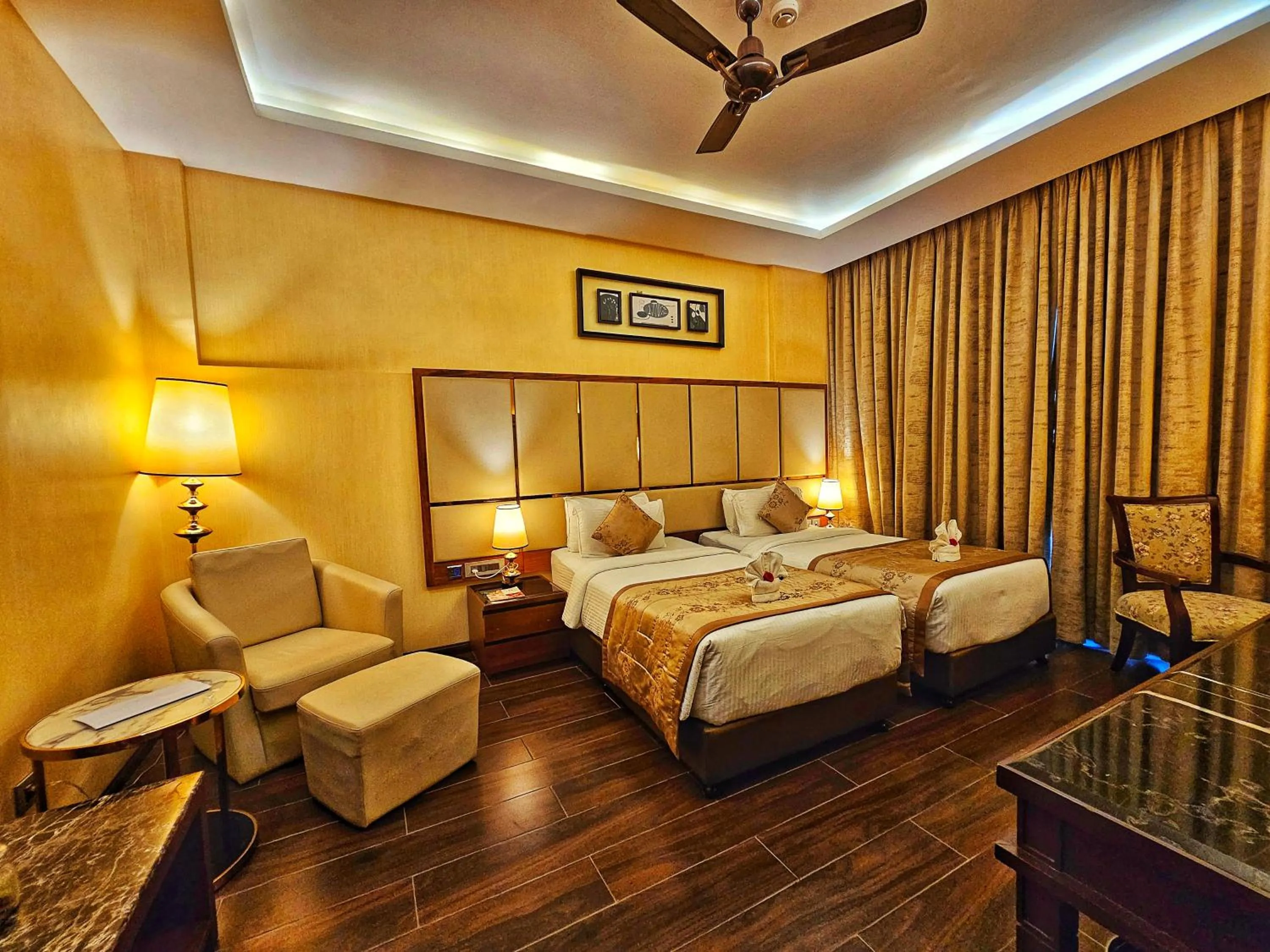 Photo of the whole room, Bed in UVA Meridian Bay Resort & Spa