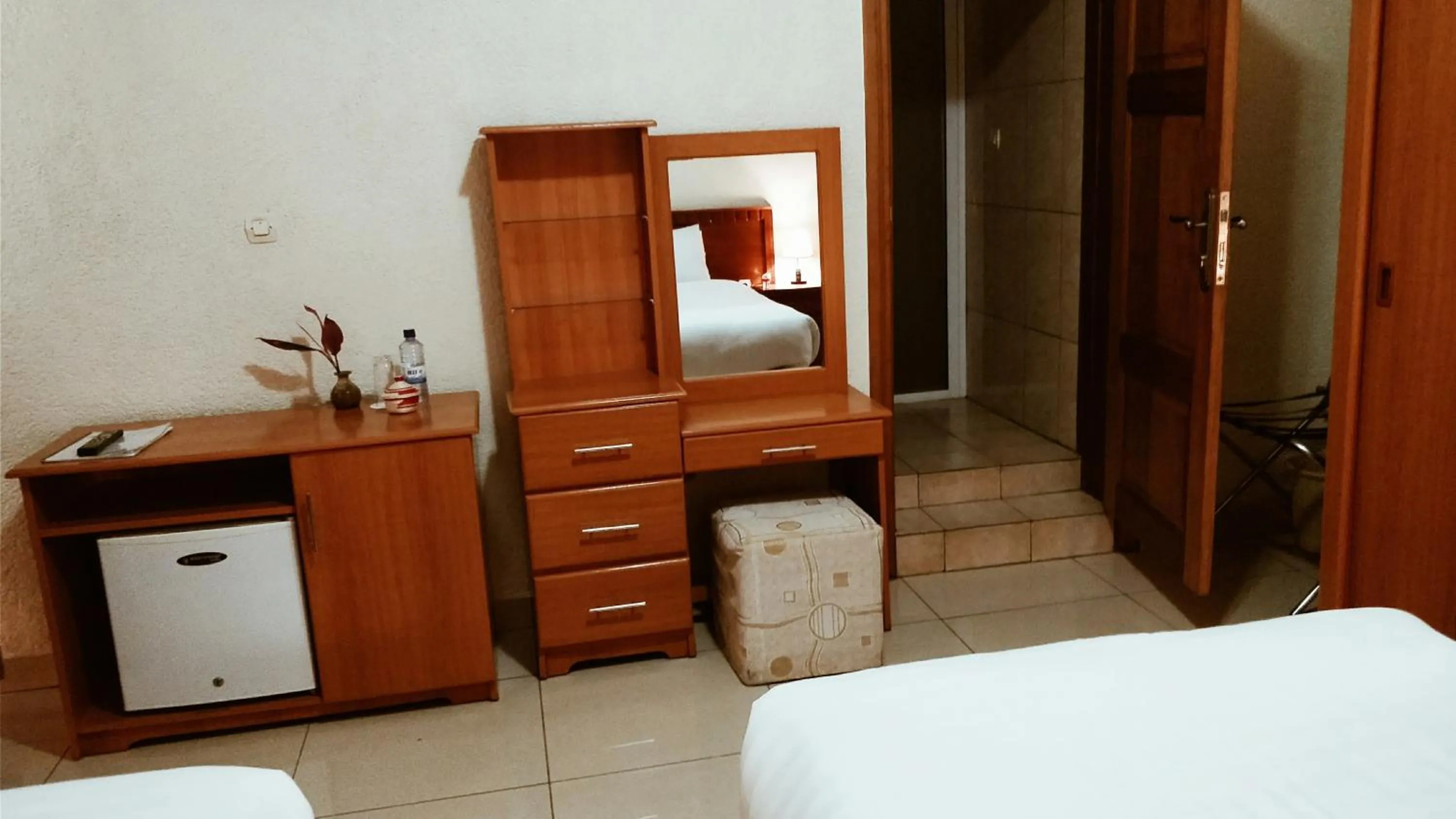 Bedroom, Bed in Virunga Hotel