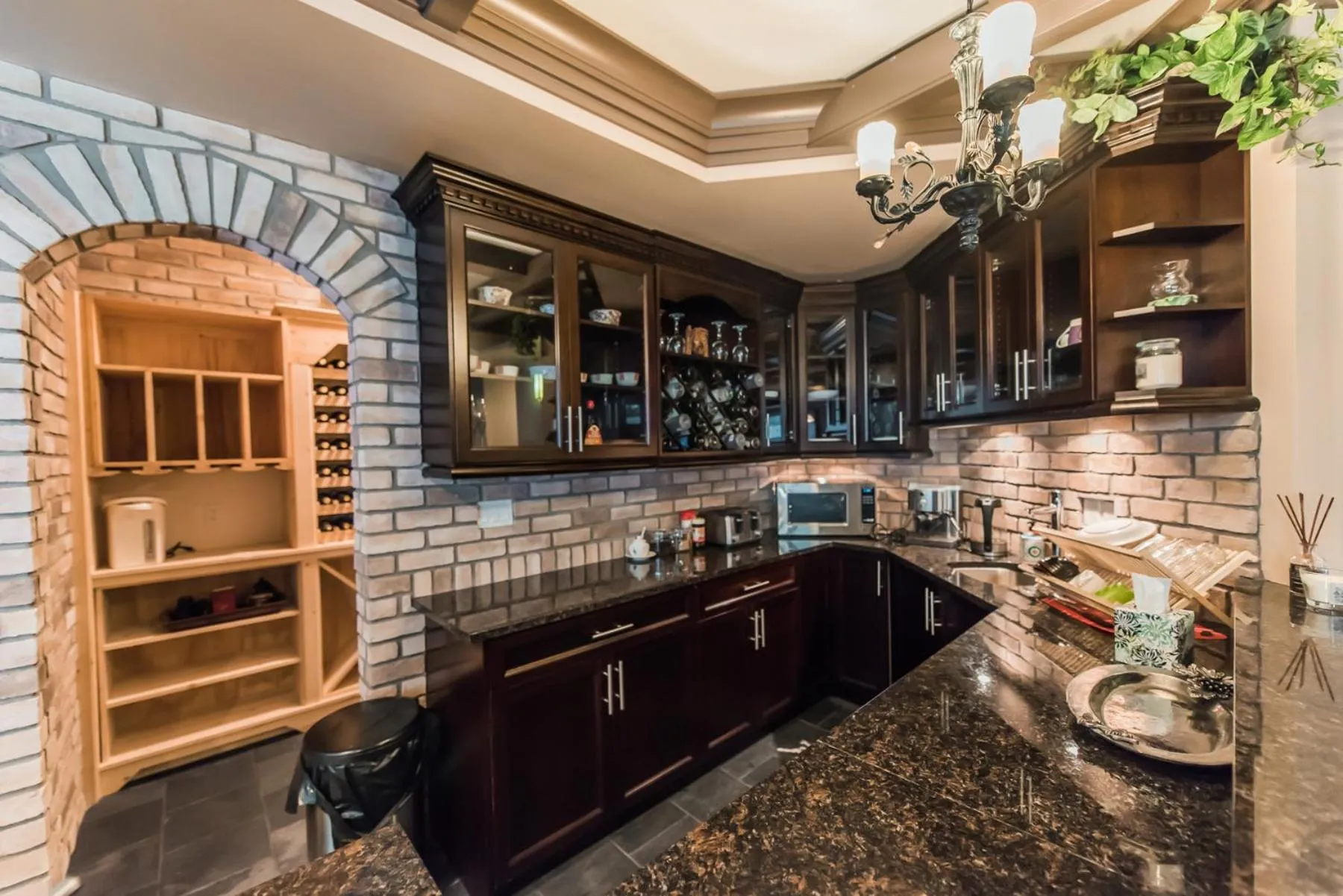 Kitchen or kitchenette in Grace Guest House