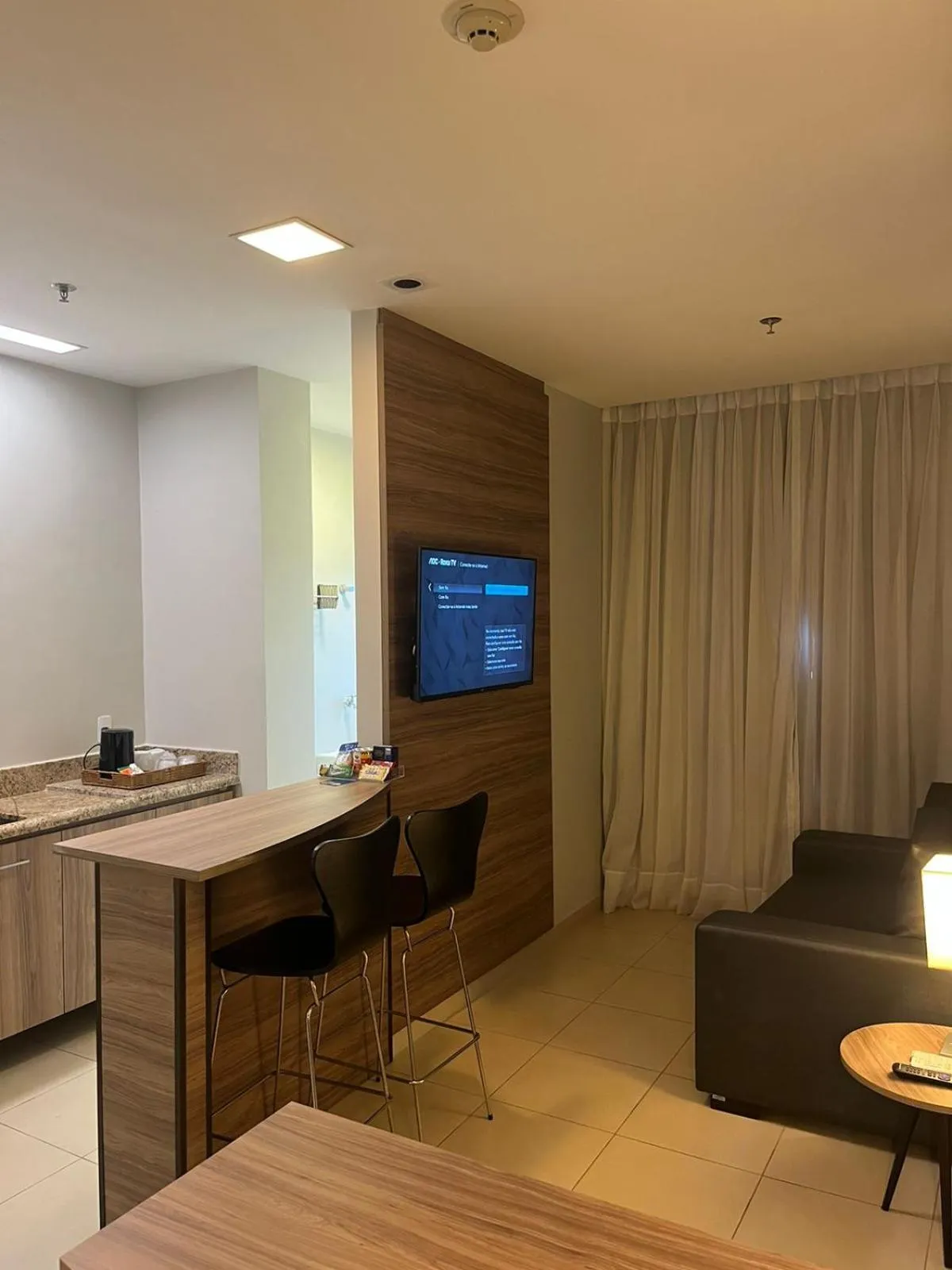 Living room in Comfort Hotel Santos